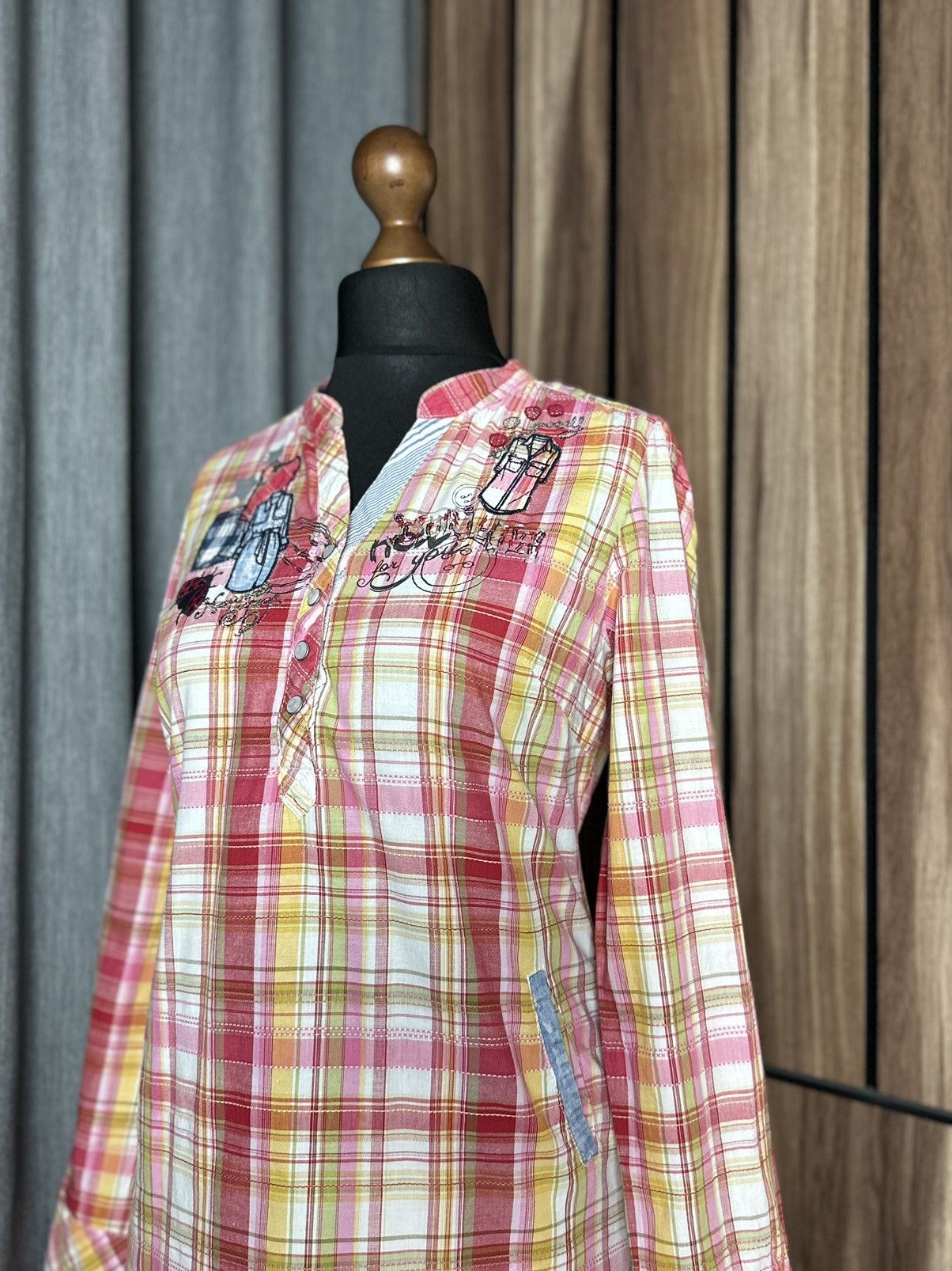 Desigual Desigual Tunic Shirt Blouse Women's Size M Size M / US 6-8 / IT 42-44 - 5 Thumbnail
