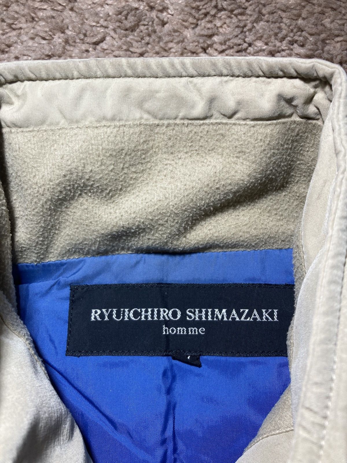 Ryuichiro Shimazaki SS2000 Ryuichiro Shimazaki Homme Luck Tan Embroidered Jacket Size US M / EU 48-50 / 2 - 6 Thumbnail