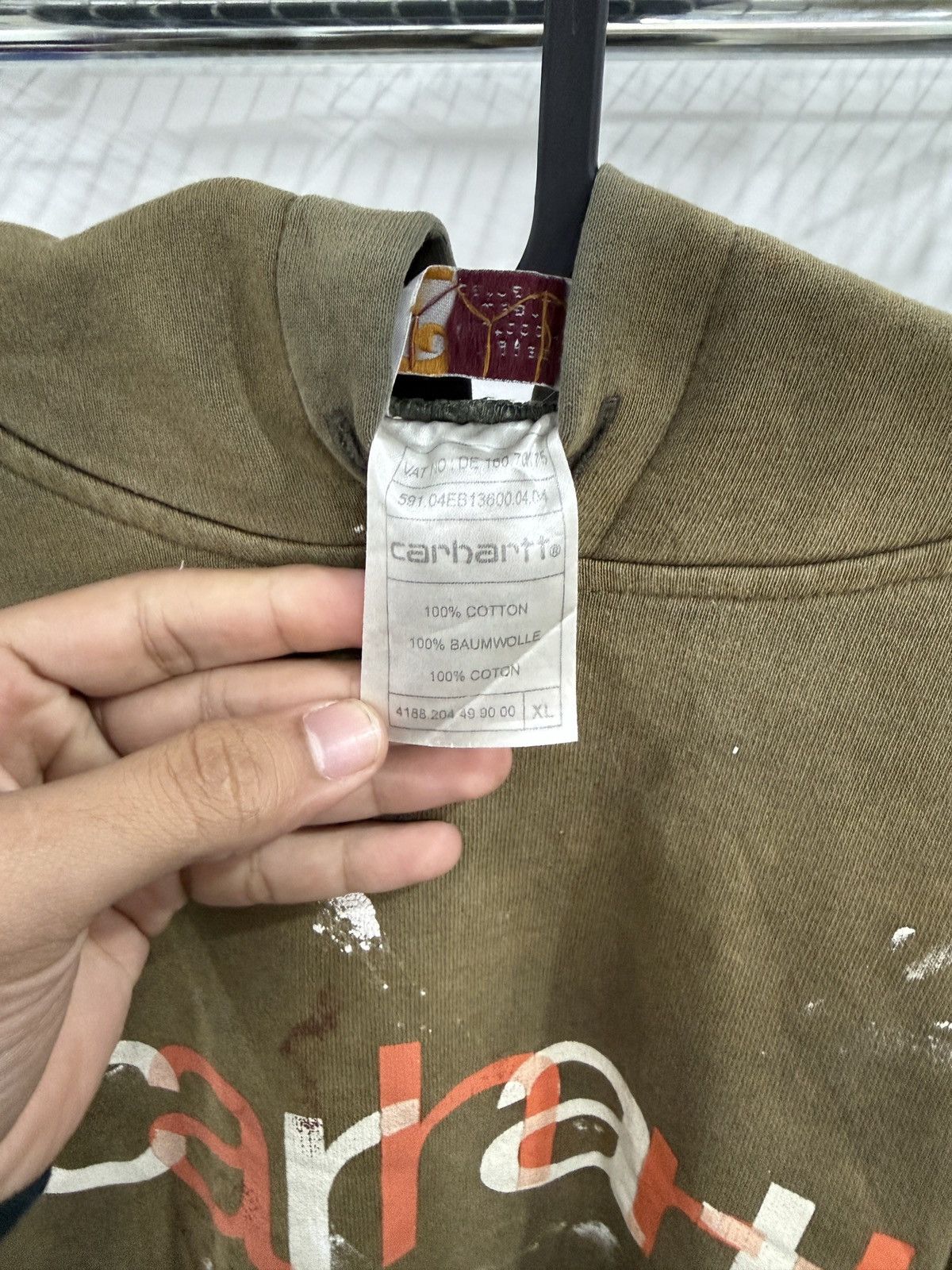Carhartt Sun faded carhartt hoodie Size US L / EU 52-54 / 3 - 9 Thumbnail