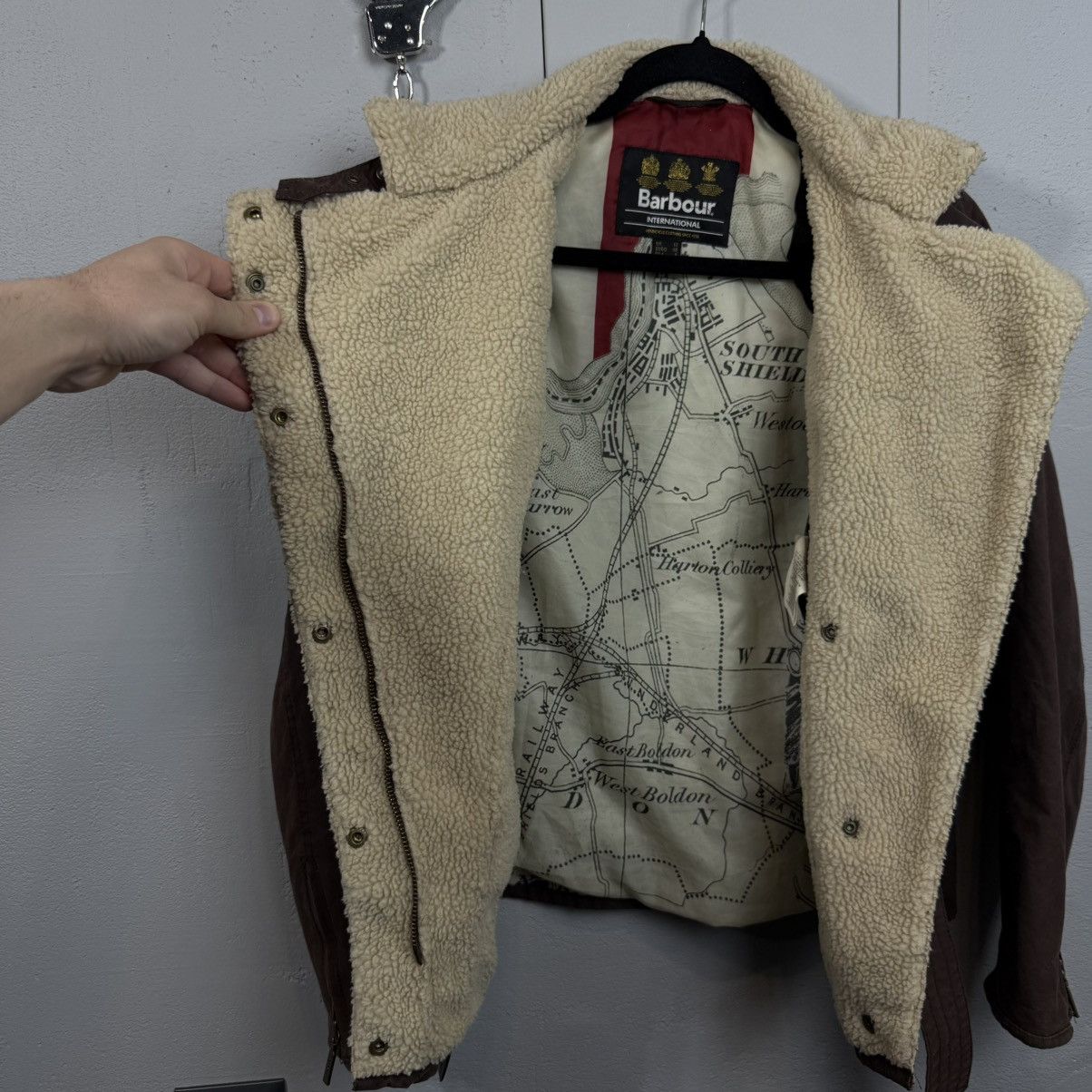 Barbour Vintage Barbour Waxed Quilted Trench Coat Jacket Size XS / US 0-2 / IT 36-38 - 6 Thumbnail
