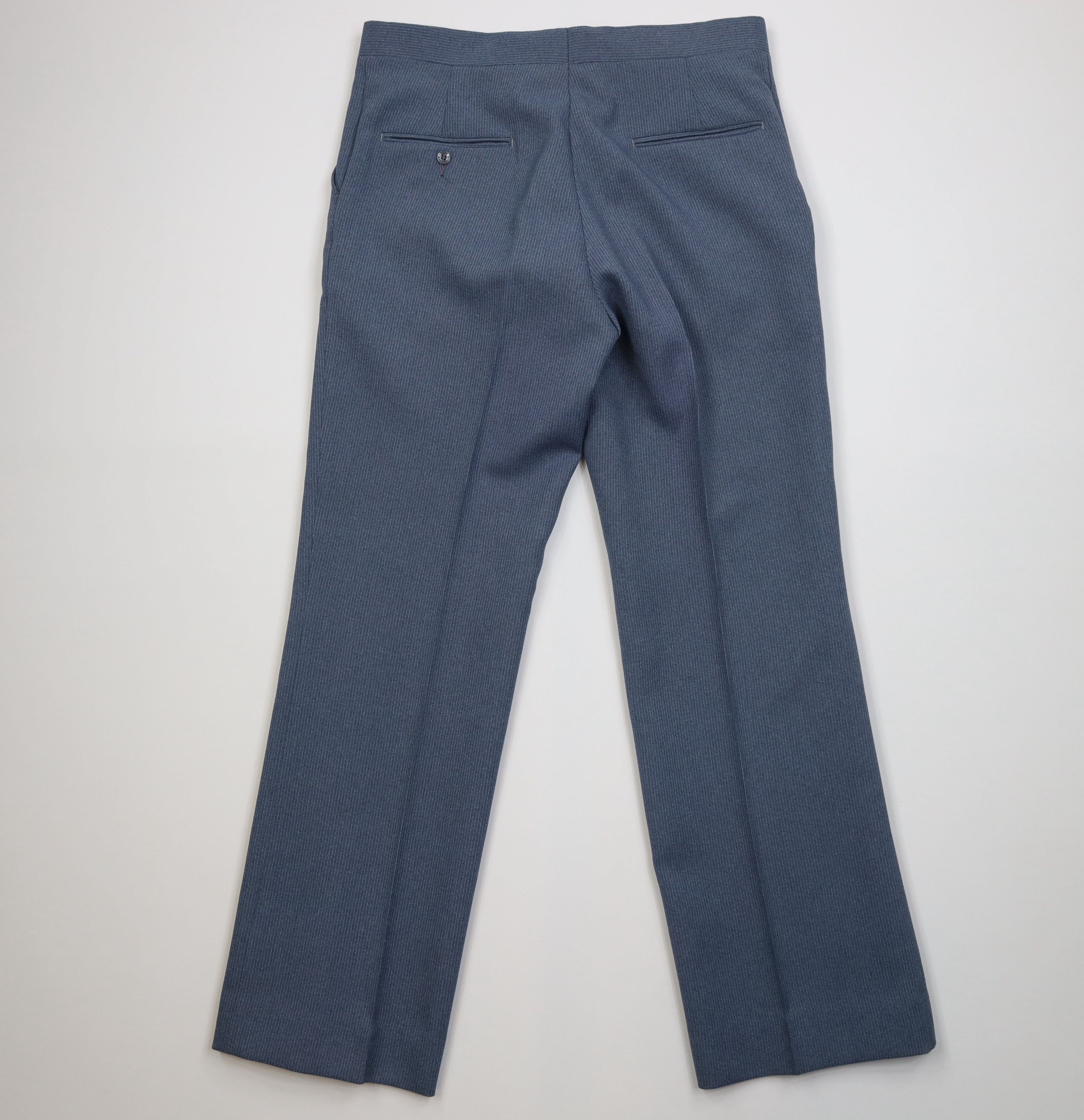 Vintage Vintage 70s Streetwear Knit Flared Wide Leg Chino Pants USA Size US 32 / EU 48 - 8 Thumbnail