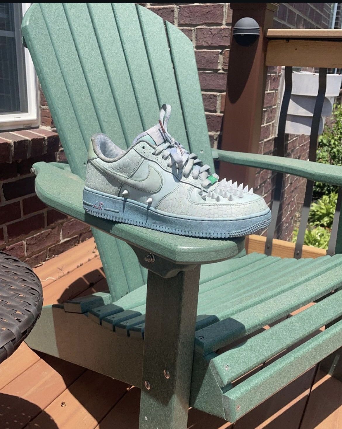 Nike Custom Alligator Nike Airforce 1 Size 9.5 Size US 9.5 / EU 42-43 - 1 Thumbnail