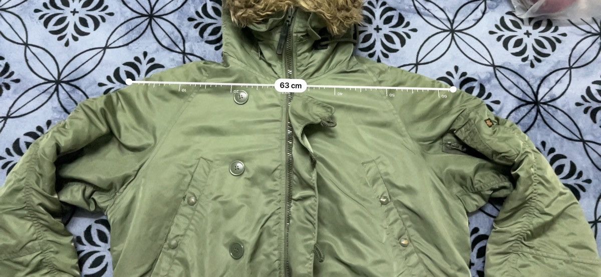 Alpha Industries × Vintage Alpha Industries Bomber / Parka Jacket Streetwear vintage Size US M / EU 48-50 / 2 - 15 Thumbnail
