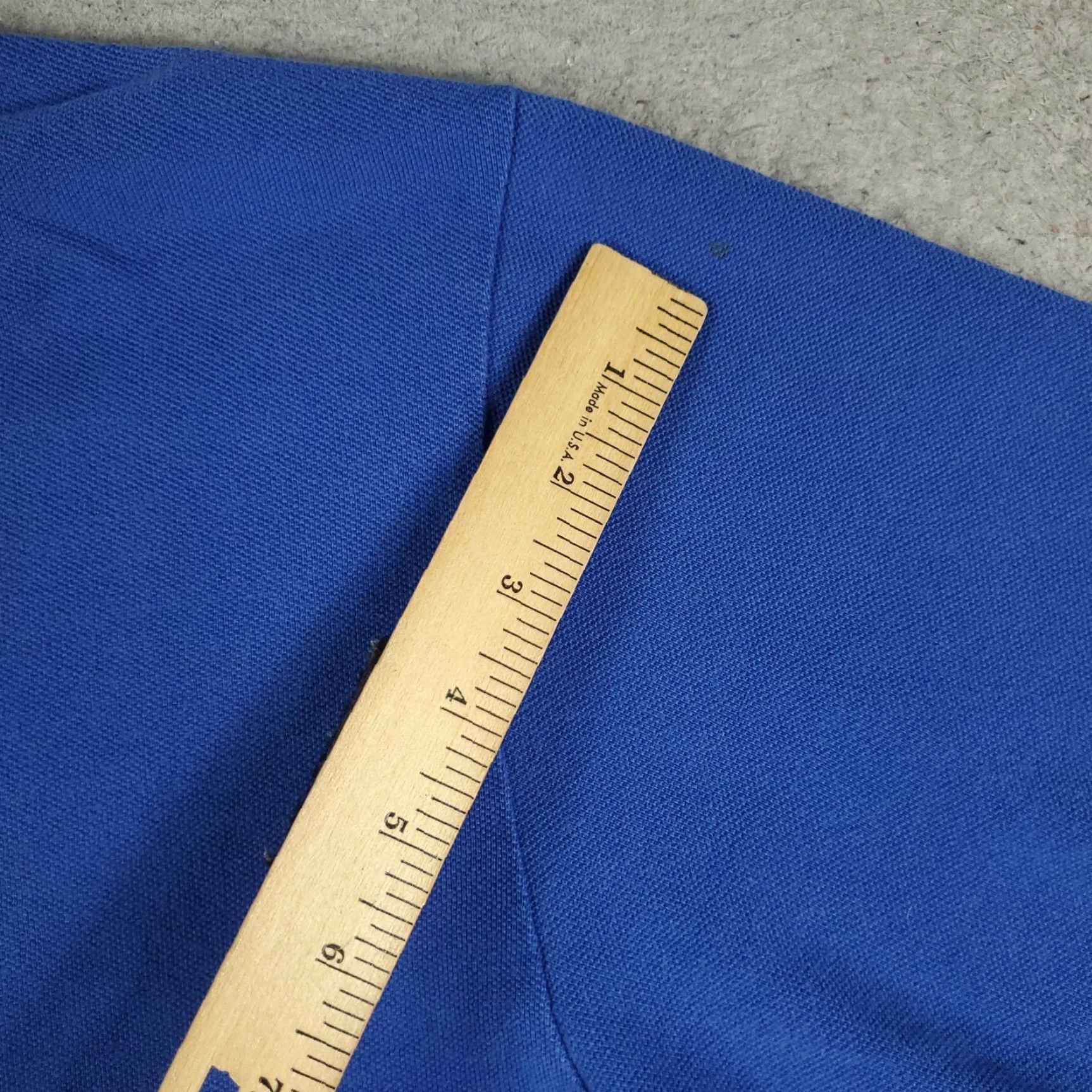 Ralph Lauren VINTAGE Ralph Lauren Polo Shirt Mens Size XL Blue Pony Casual Short Sleeve Shirt Regular Adult XL Blue Polo Ralph Lauren Big Pony 90s Sports Mens Size US XL / EU 56 / 4 - 3 Thumbnail