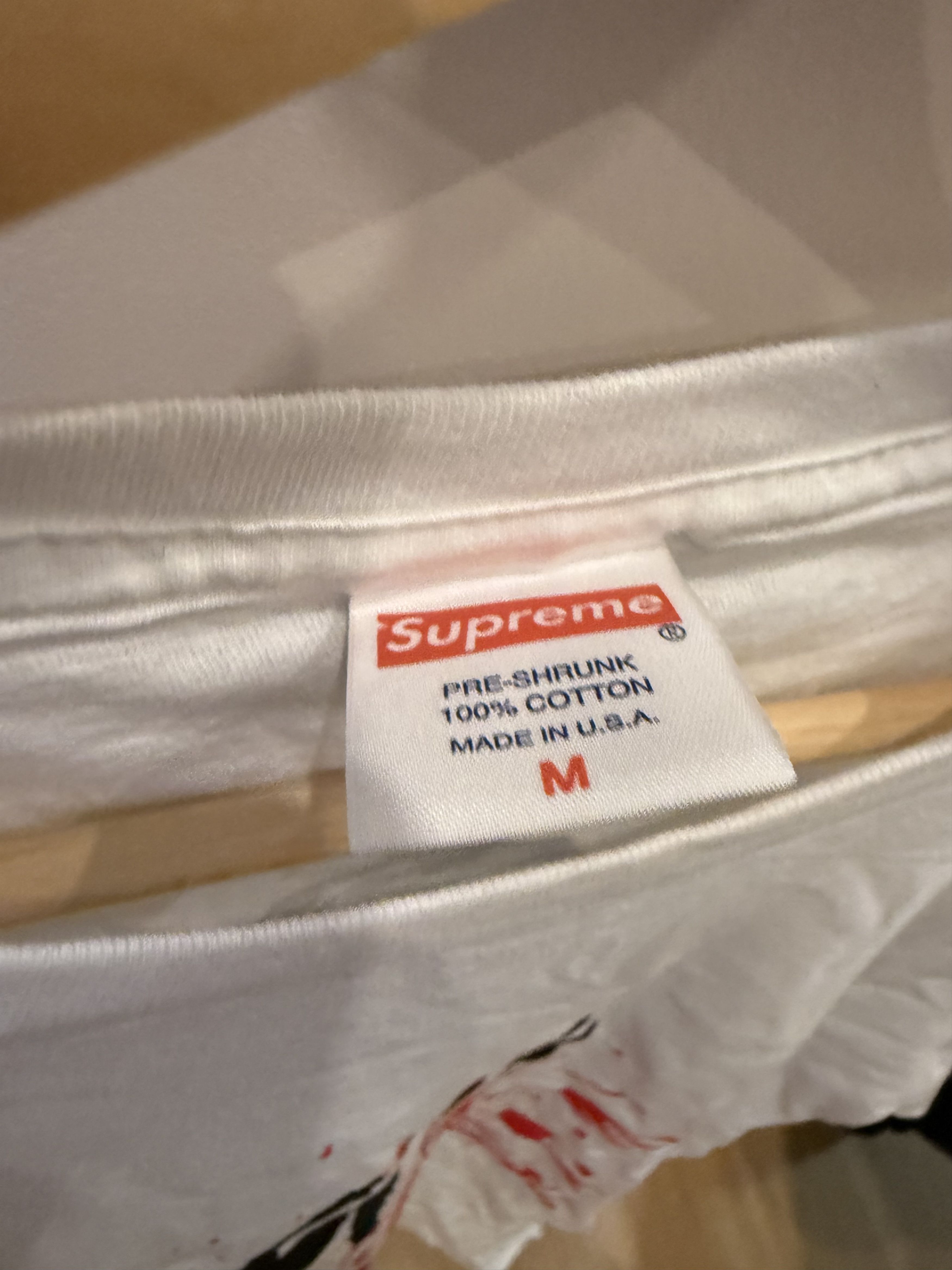 Supreme Supreme The Misfits Bullet Tee White SS13 Size US M / EU 48-50 / 2 - 2 Thumbnail