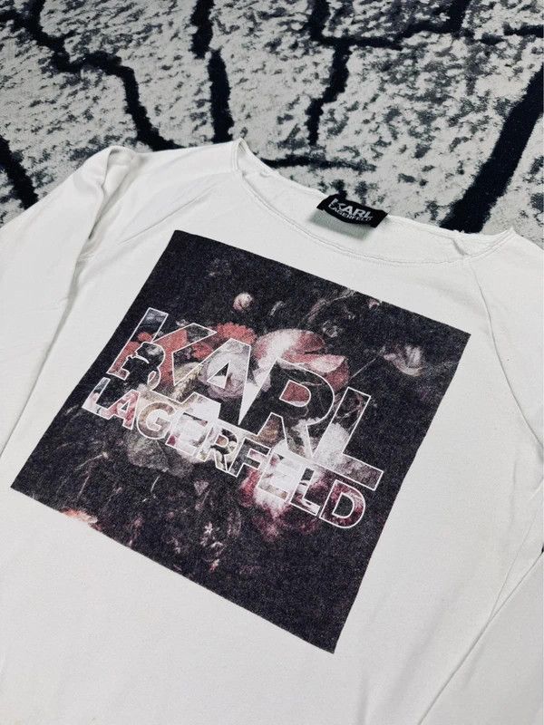 Karl Lagerfeld Karl Lagerfeld crewneck sweatshirt white colored M Size M / US 6-8 / IT 42-44 - 3 Thumbnail