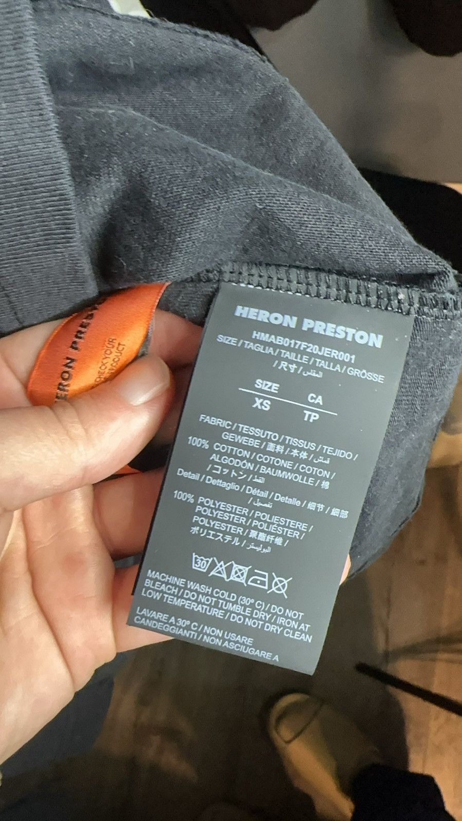 Heron Preston Heron Preston Long Sleeve Size US XS / EU 42 / 0 - 7 Thumbnail