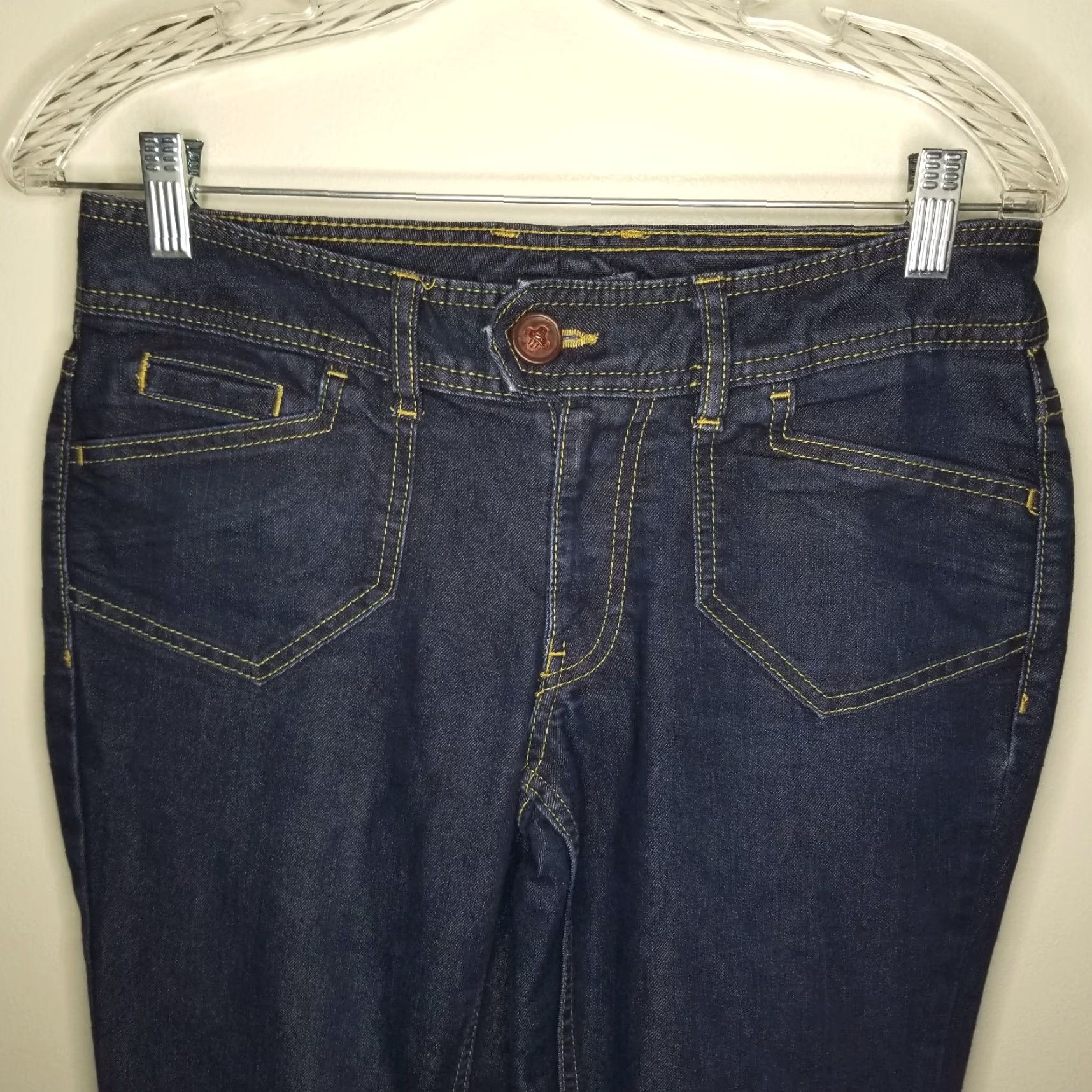 Tommy Hilfiger Tommy Hilfiger Womens Jeans Bootcut Dark Blue Size 30 Size 30" / US 8 / IT 44 - 2 Thumbnail