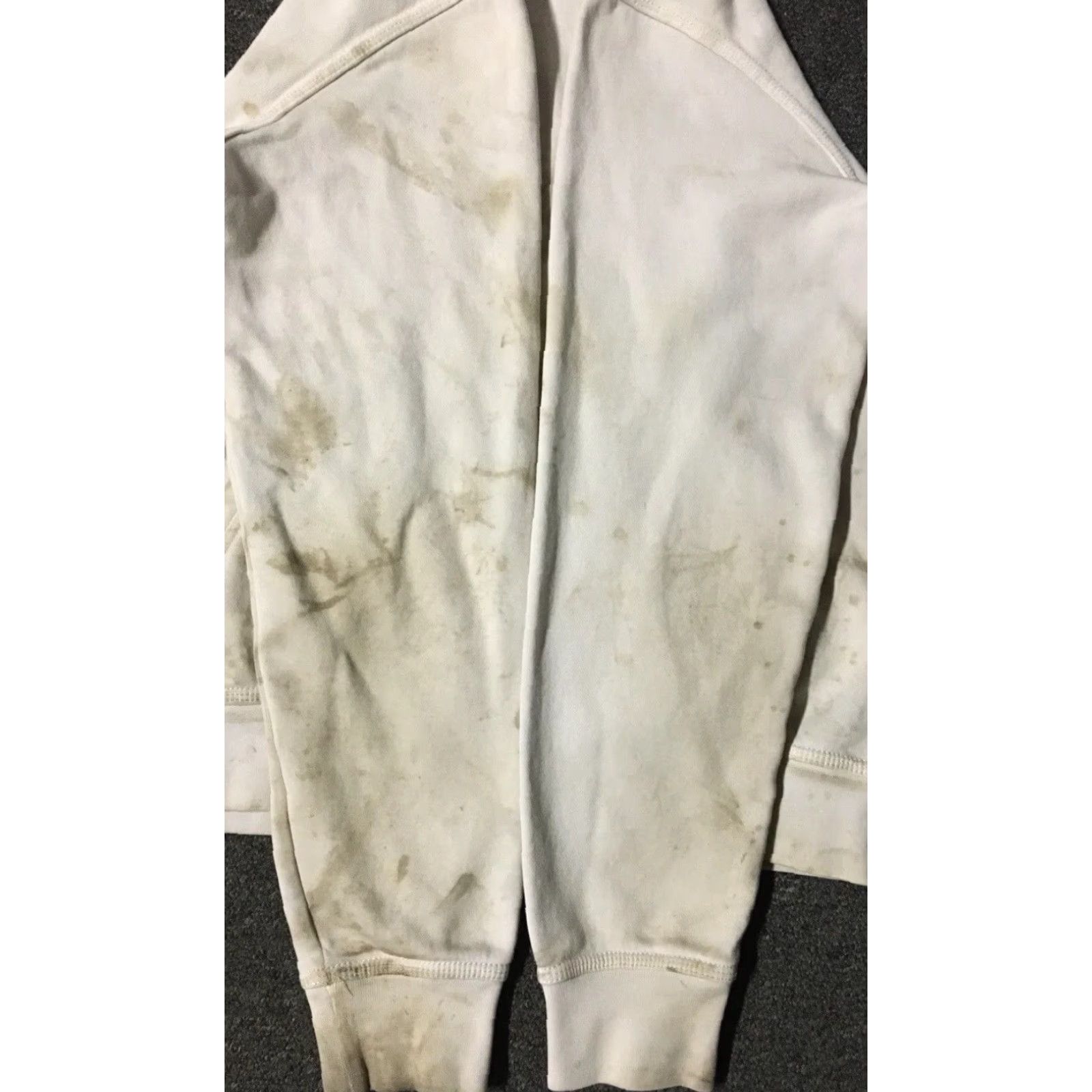 Nike VINTAGE Nike Swoosh Thrashed Faded Distressed Hoodie M White Mens Medium 90s Grunge Skate Fashion Retro USA Logo Size US M / EU 48-50 / 2 - 4 Thumbnail