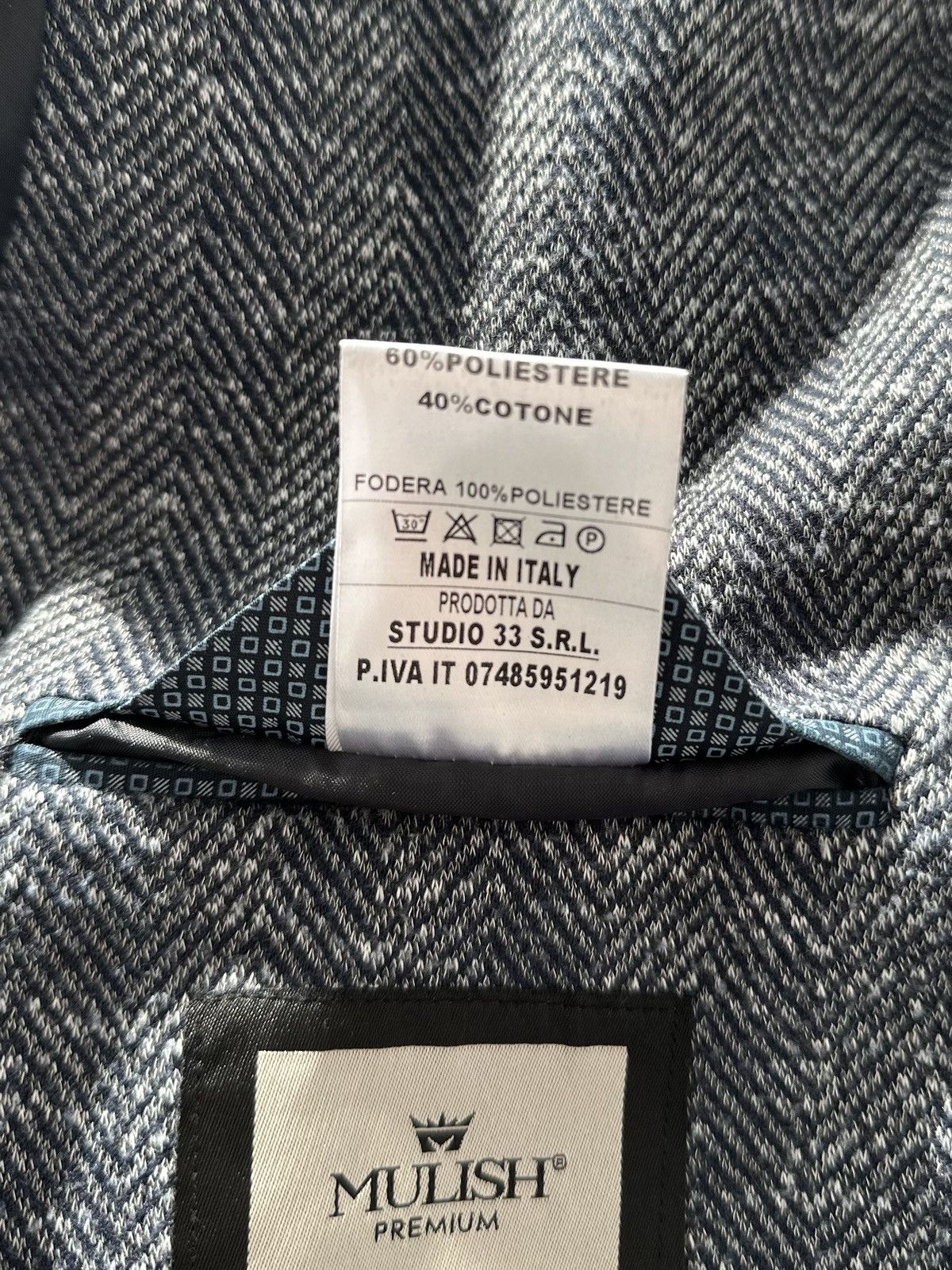 Other Mulish Premium Made in Italy Blazer Jacket Men's Size 50 Size US L / EU 52-54 / 3 - 7 Thumbnail
