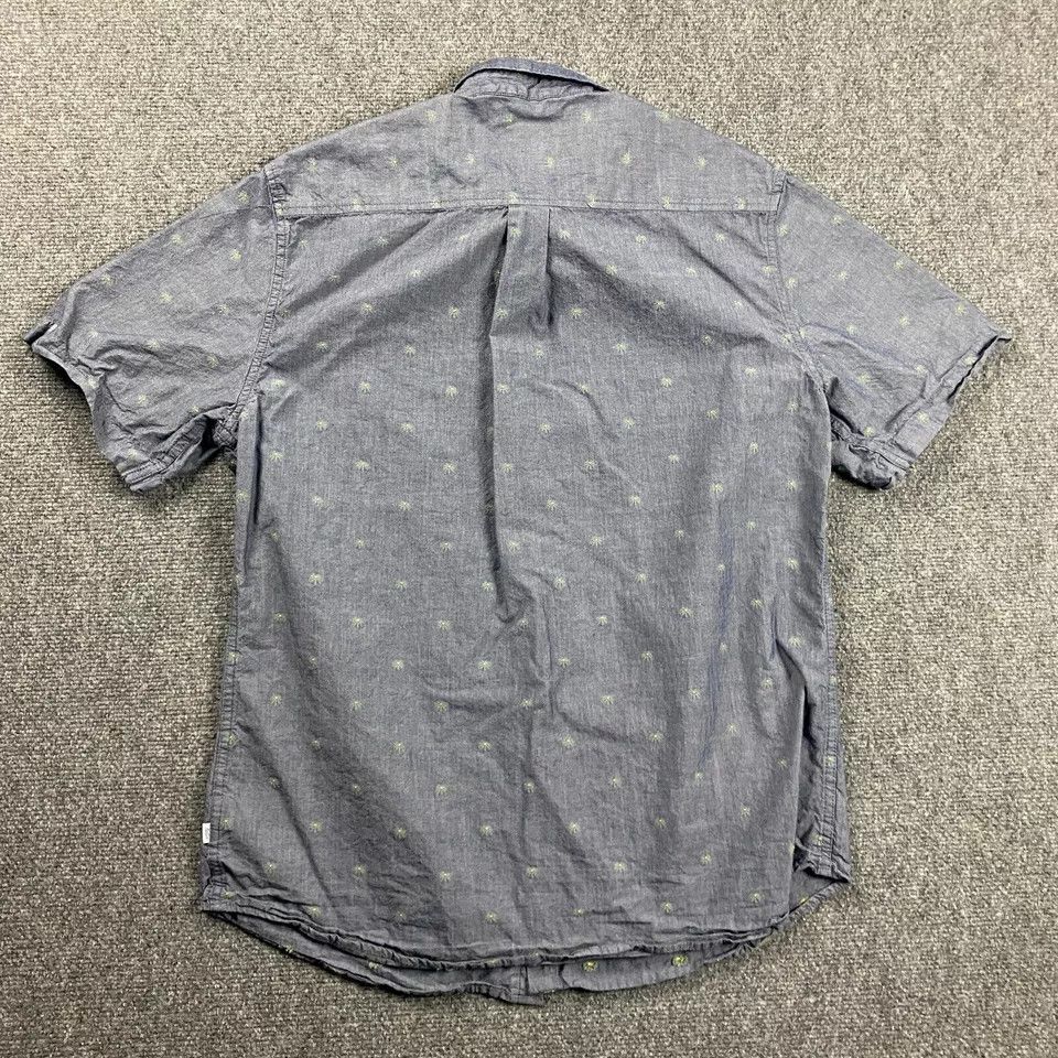 Katin Katin Shirt Mens Large Button Up Palm Trees Short Sleeve Size US L / EU 52-54 / 3 - 6 Thumbnail