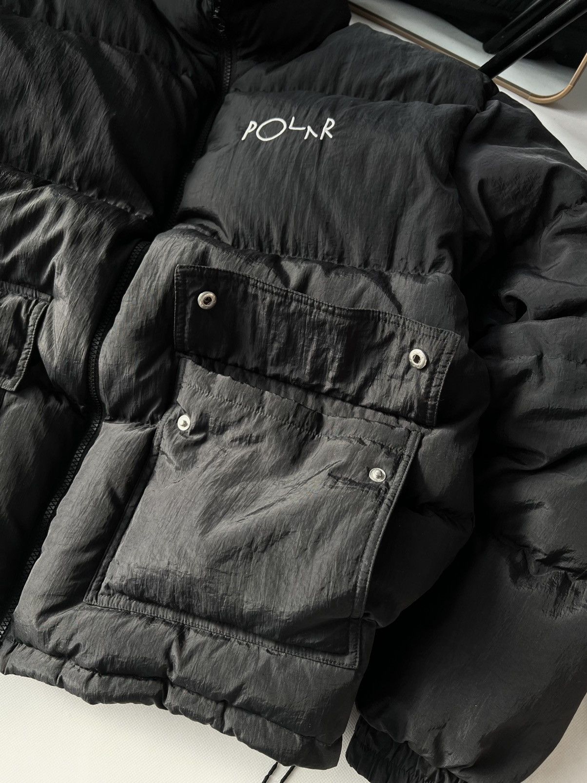 Polar Skate Co. Polar Skate Co. Basic Puffer BLACK Size US XL / EU 56 / 4 - 3 Thumbnail