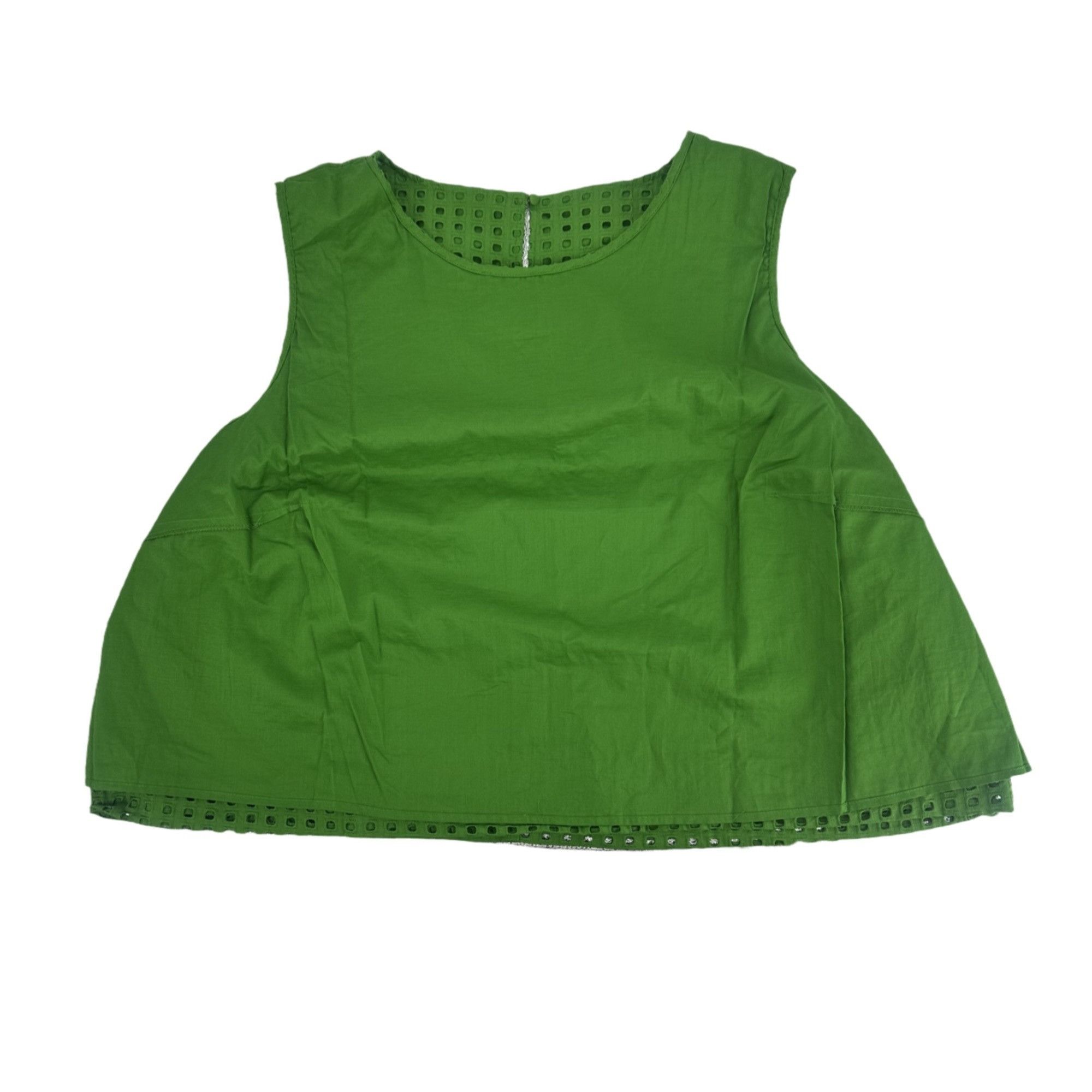 Kate Spade Kate Spade x Target Eyelet Tank - Green - 3XL Size 3XL / US 20-22 - 4 Thumbnail