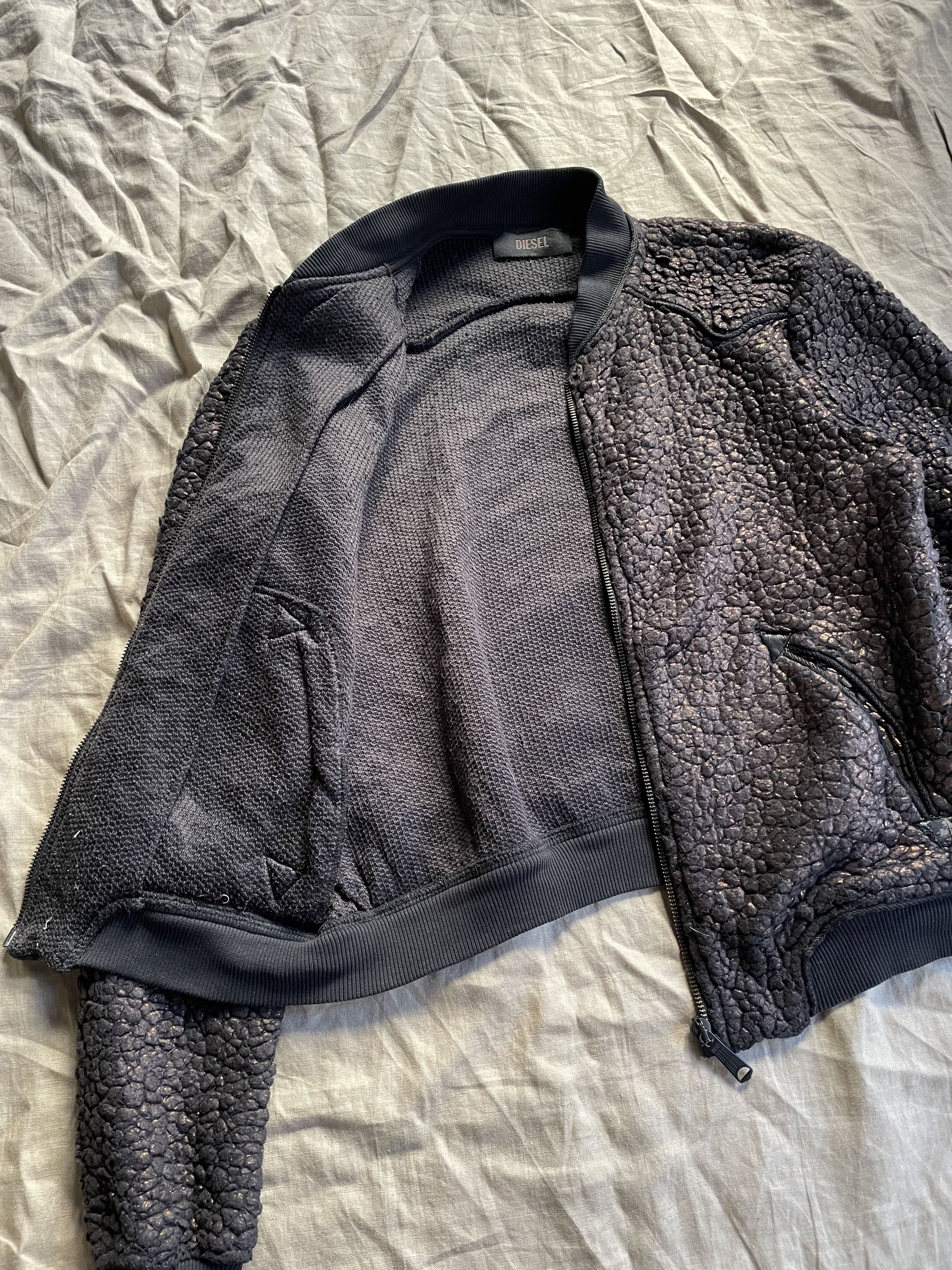 Diesel Black Gold Diesel Black Gold Bomber Jacket 7958AC Size S / US 4 / IT 40 - 4 Thumbnail
