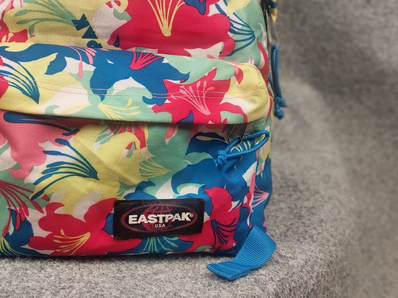 Vintage Eastpak Unisex Padded Pak'r Backpack Multicolor Autentic 620, Men's — image 3 of 6