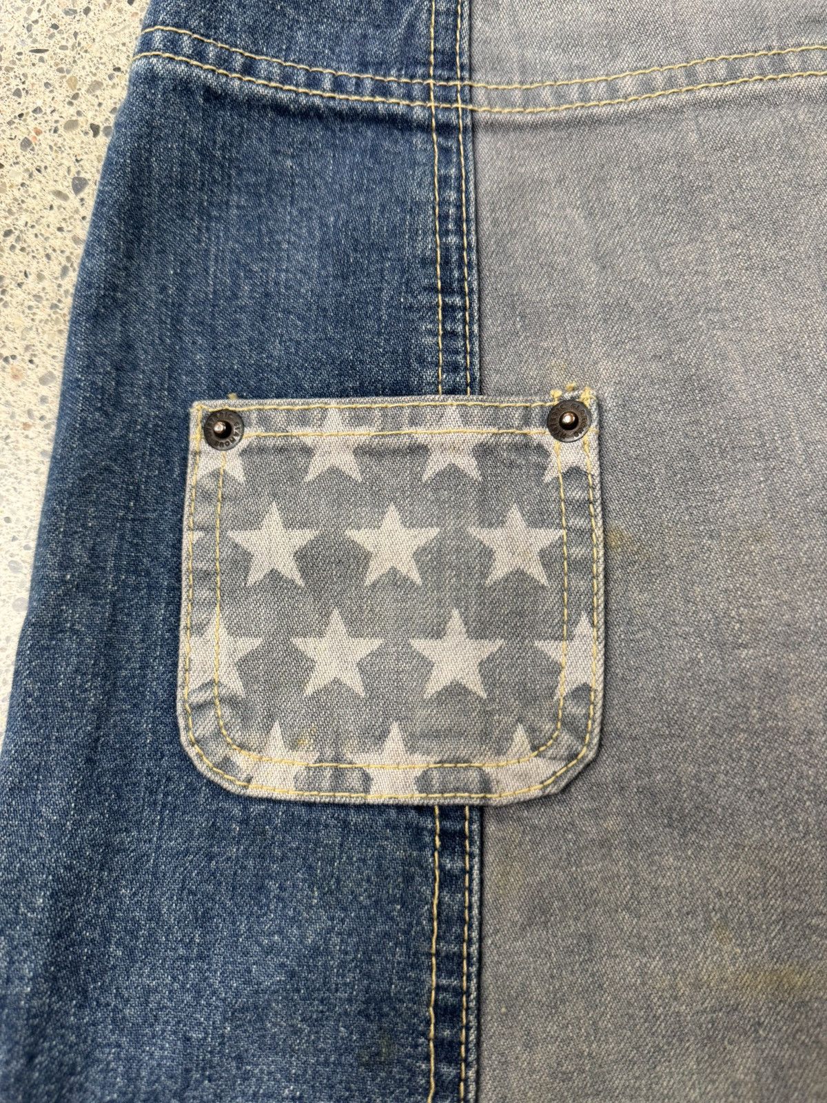 Hysteric Glamour Hysteric Glamour ‘Stars & Stripes’ Denim Skirt Size 30" / US 8 / IT 44 - 2 Thumbnail