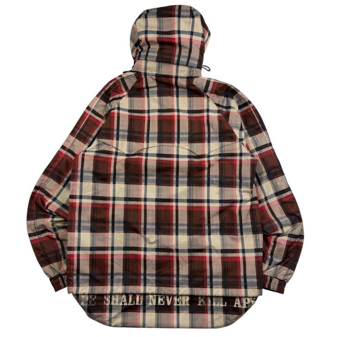 Bape Bape Chequered Tartan Plaid Ski Jacket - Extra Large Size US XL / EU 56 / 4 - 2 Thumbnail