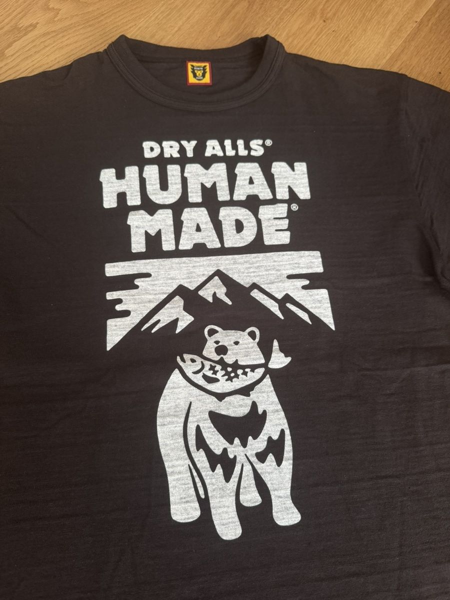 Human Made Human Made T-Shirt Polar Bear Black Sz L | Grailed