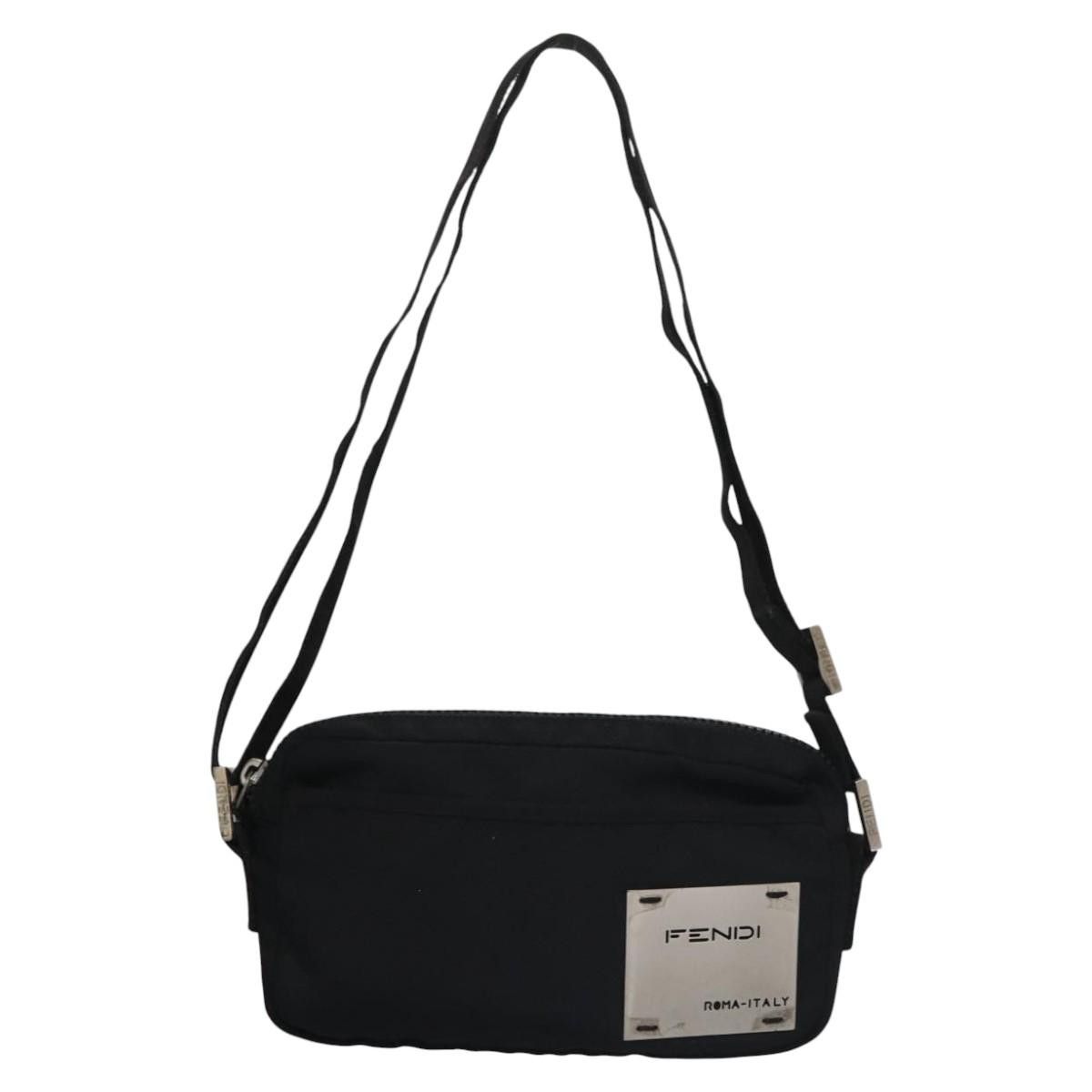 Fendi -- Black Synthetic Shoulder Bag (Pre-Owned) Size ONE SIZE - 1 Thumbnail