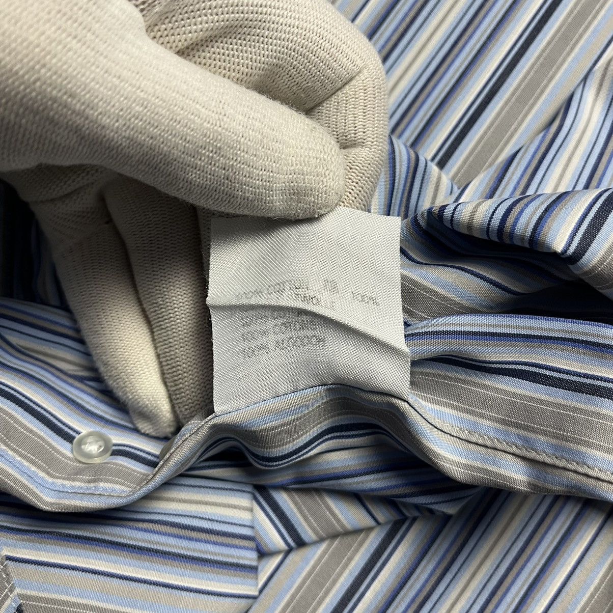 Aquascutum Vintage Aquascutum Striped Shirt Long Sleeve Button Up Size US L / EU 52-54 / 3 - 8 Thumbnail