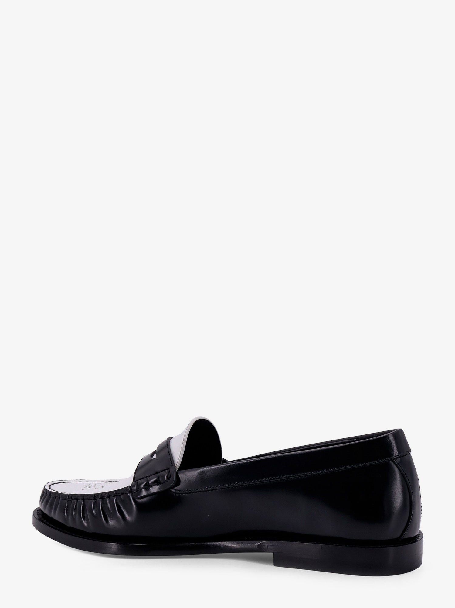 Celine o1bcso1str0126 361083602C Vivienne Loafers Black/Optic White Size US 8 / EU 41 - 3 Thumbnail