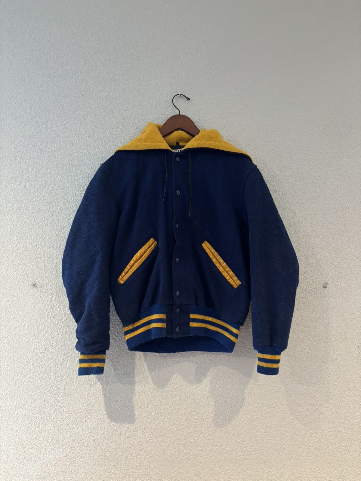 Delong Vintage Varsity Jacket Size S / US 4 / IT 40 - 1 Thumbnail