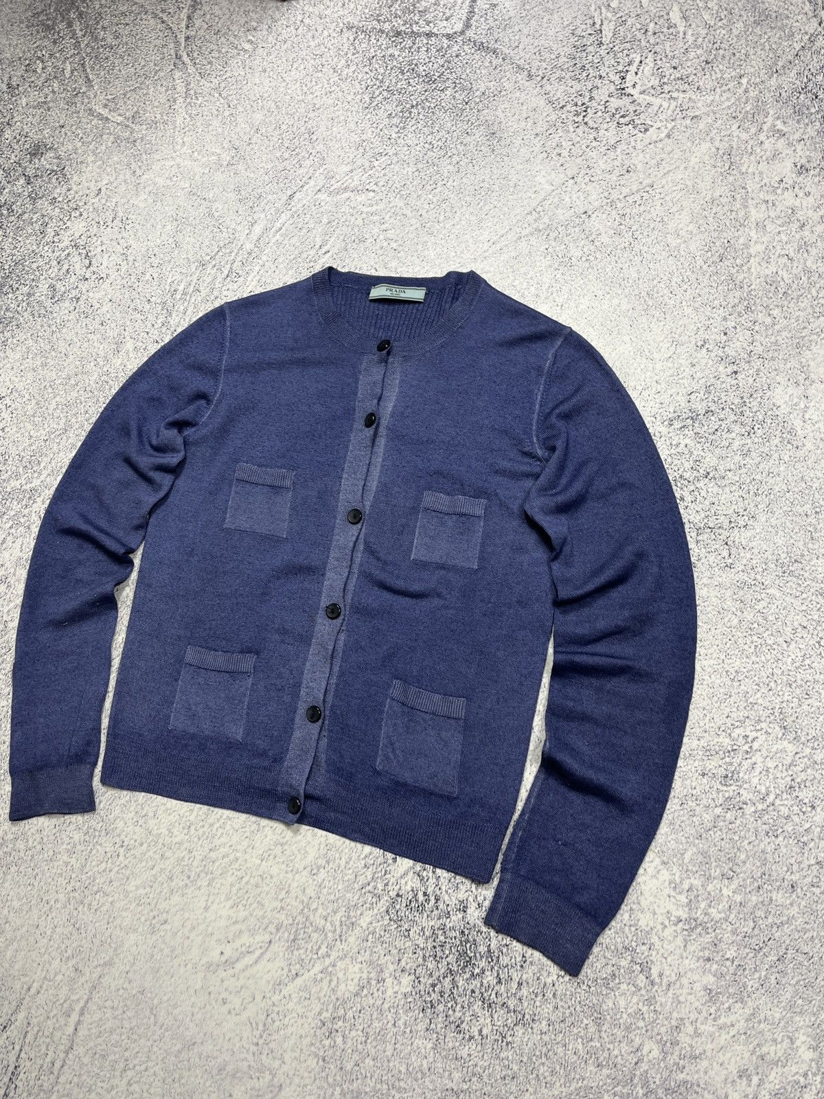 Prada Prada Wool Multipocket Women’s Knit Cardigan IT 42 Size M / US 6-8 / IT 42-44 - 4 Thumbnail