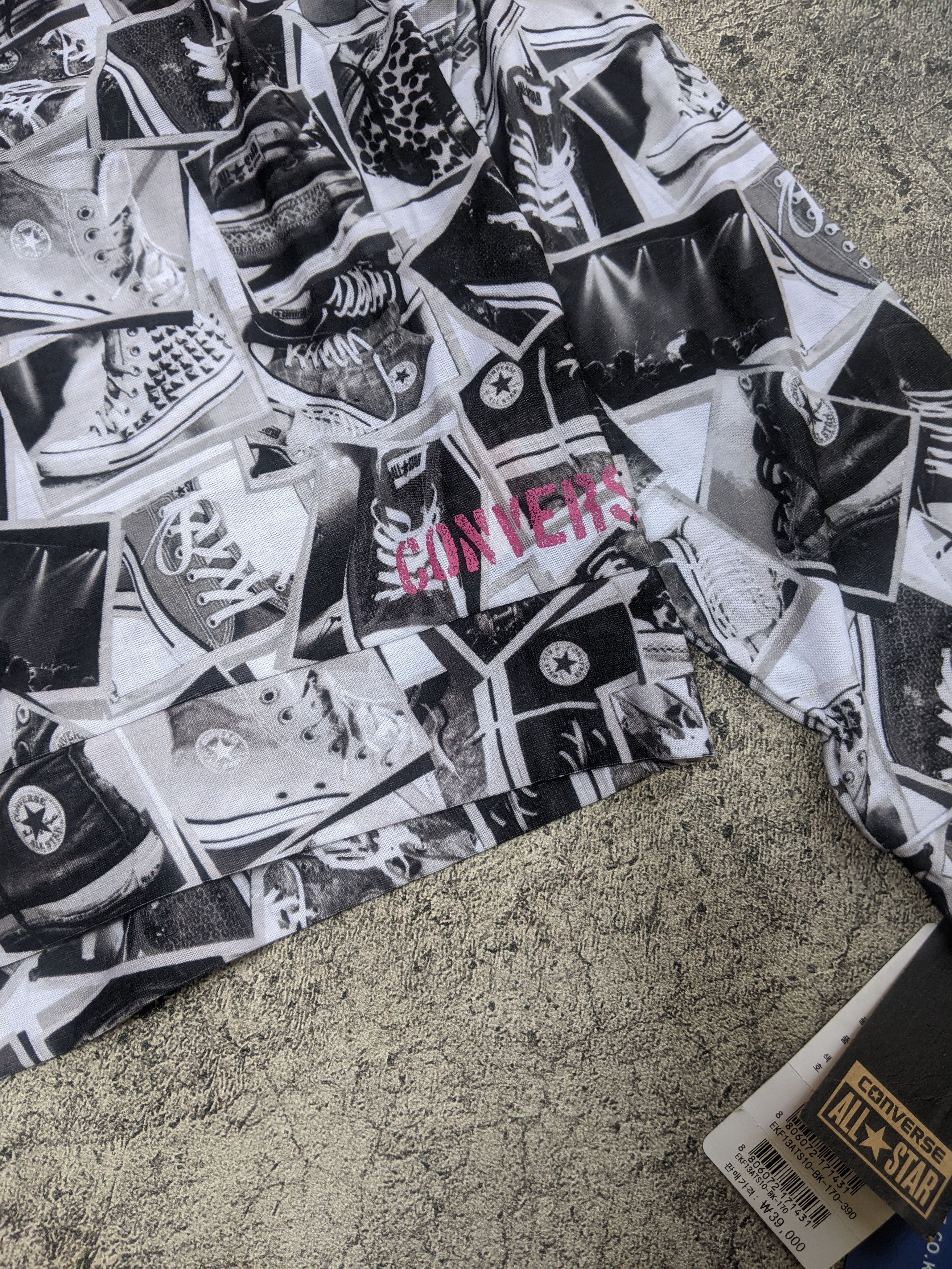 Converse Chuck Taylor All Over Print Long Sleeve T Shirt Size US S / EU 44-46 / 1 - 2 Thumbnail