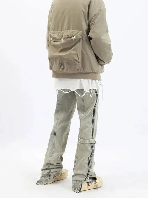 Japanese Brand × Vintage Punk style jeans in a casual cut Size US 32 / EU 48 - 3 Thumbnail