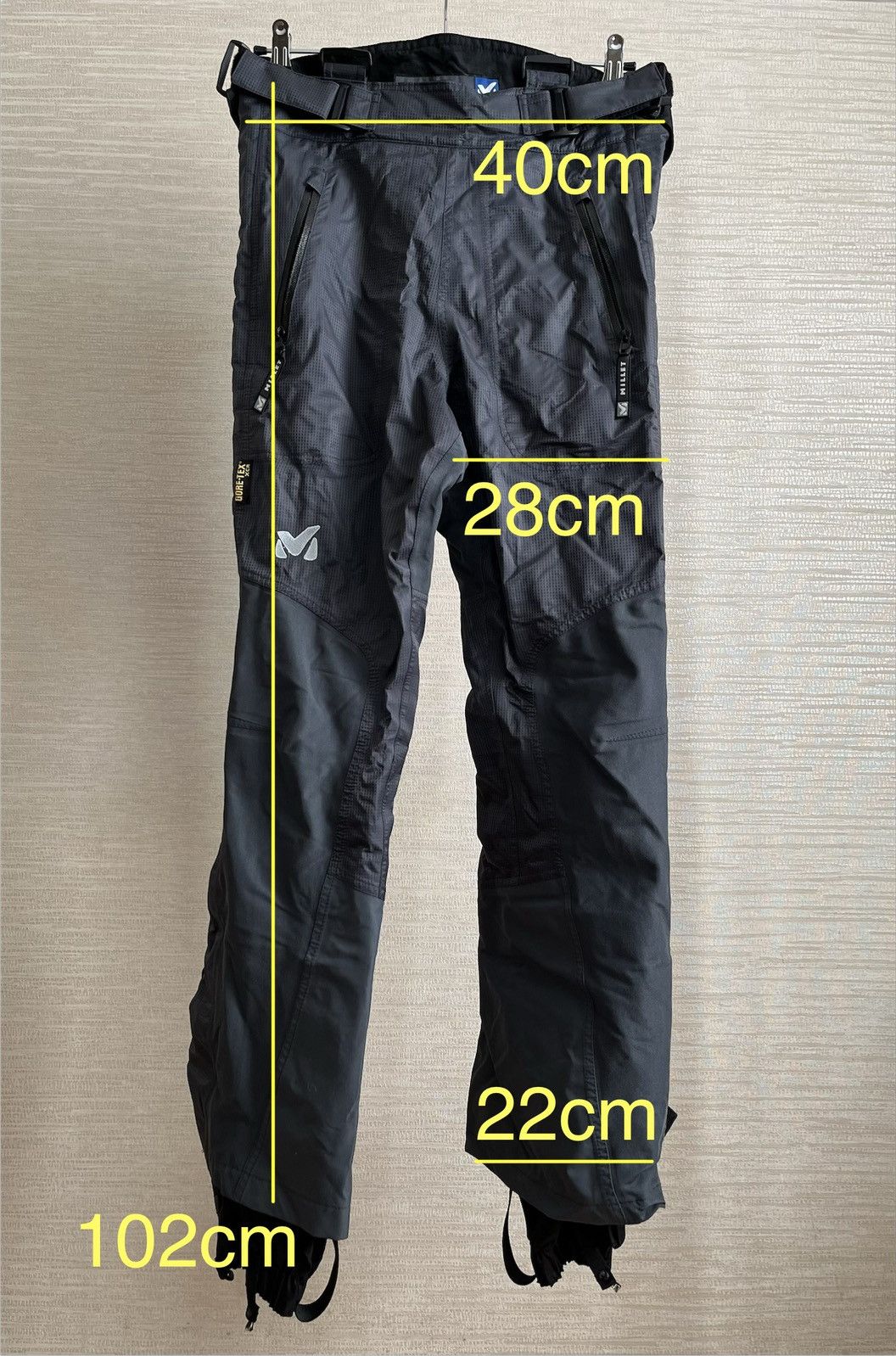 Other Millet Gore-Tex Men's Full Zip Pants Size US 30 / EU 46 - 15 Thumbnail