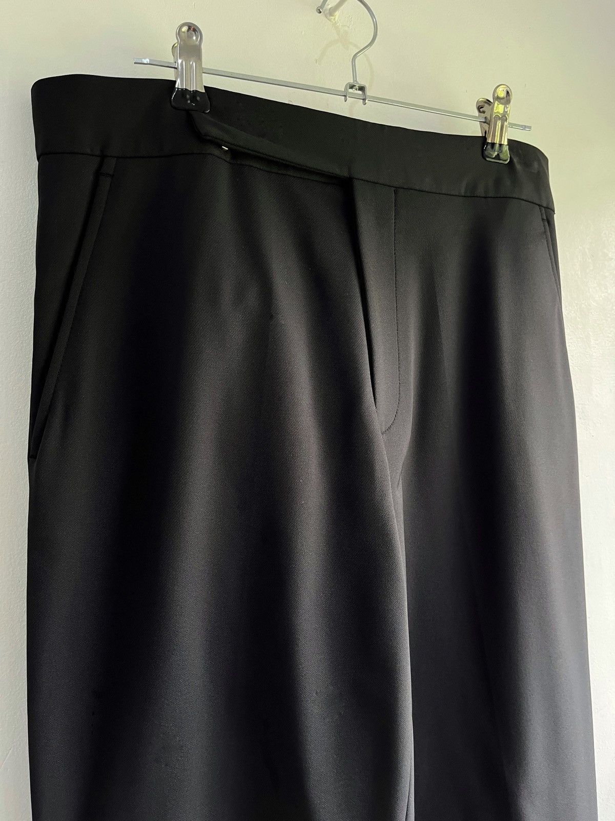 Celine SAMPLE Piece Lightweight Stretch Nylon Slim-Fit Pants. Size 26" / US 2 / IT 38 - 8 Thumbnail