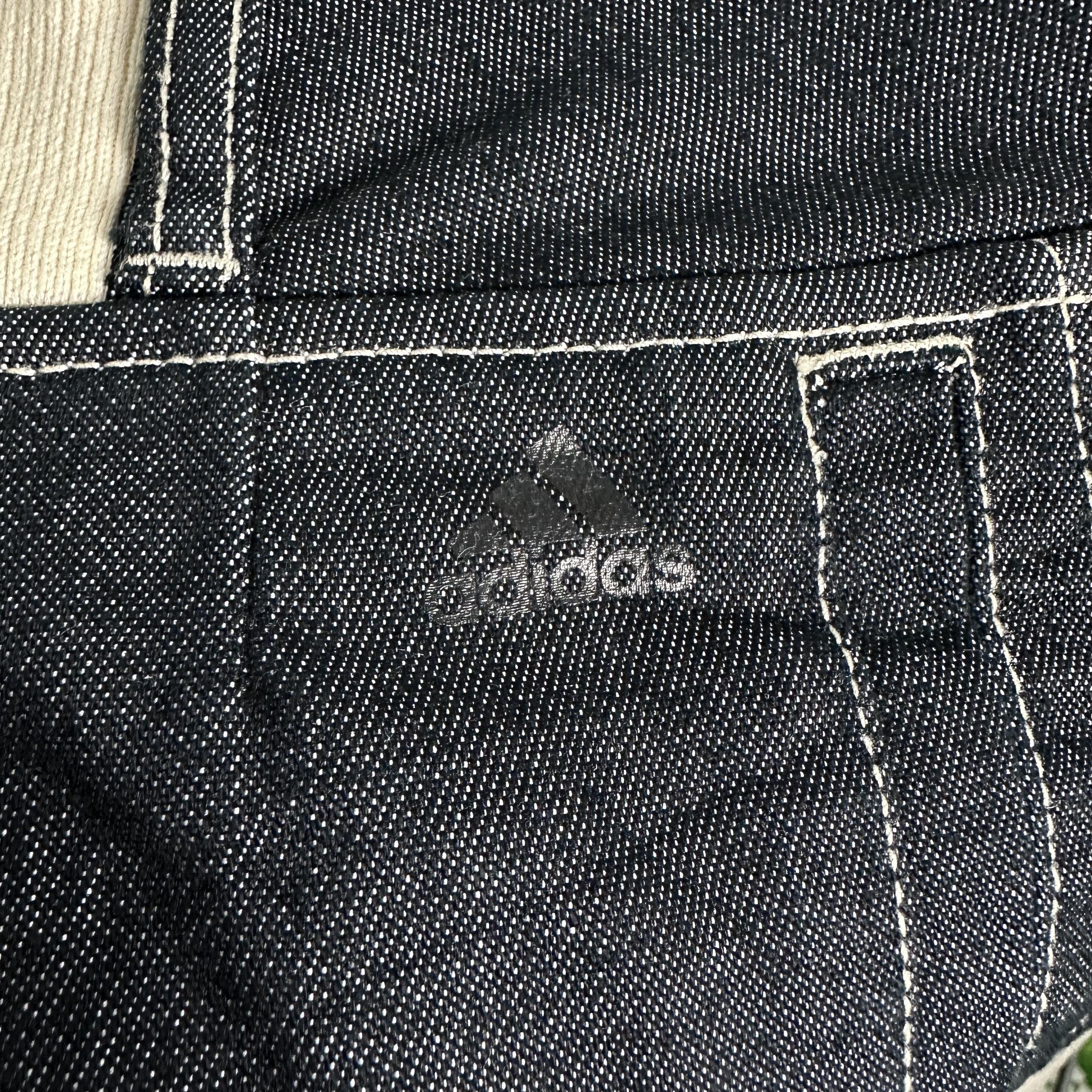 Adidas 🔥RARE🔥Adidas Denim Mini Skirt Size 27" / US 4 / IT 40 - 6 Thumbnail