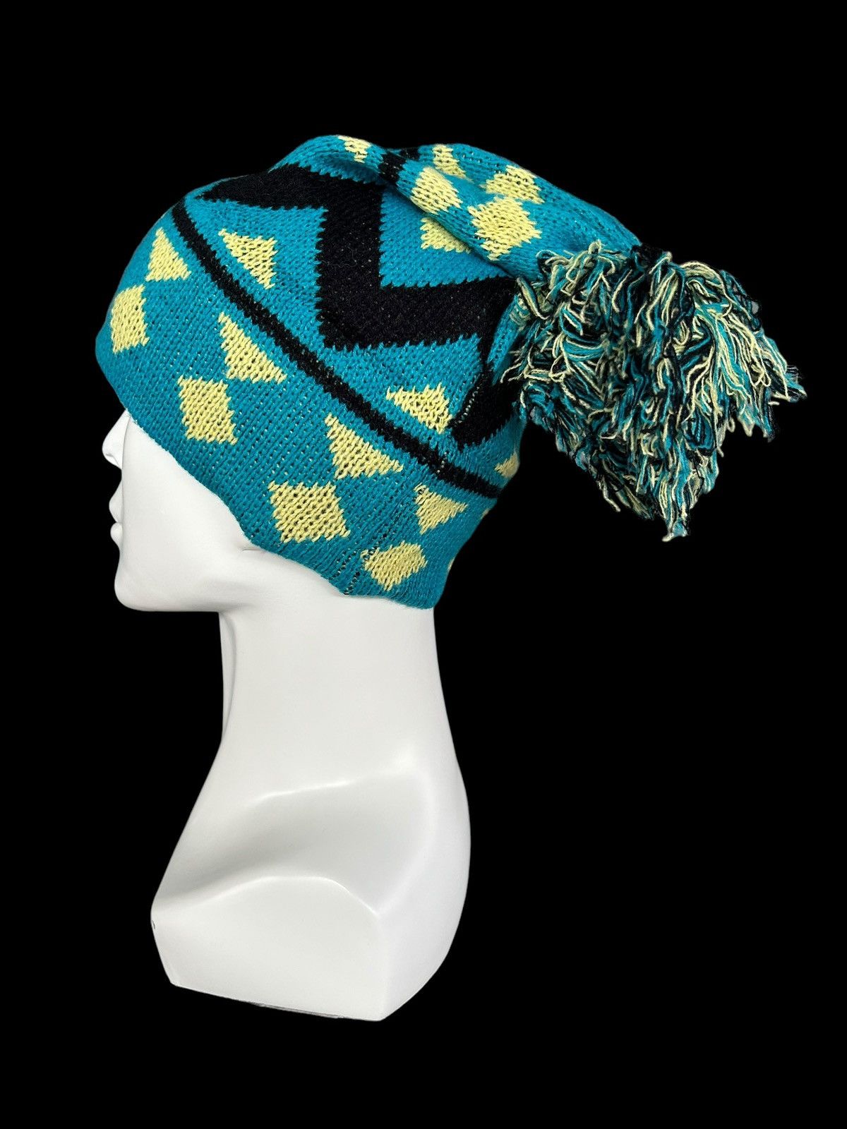 Japanese Brand × Kapital × Vintage Vintage Crochet Knitted Rare Beanie Hats Size ONE SIZE - 3 Thumbnail