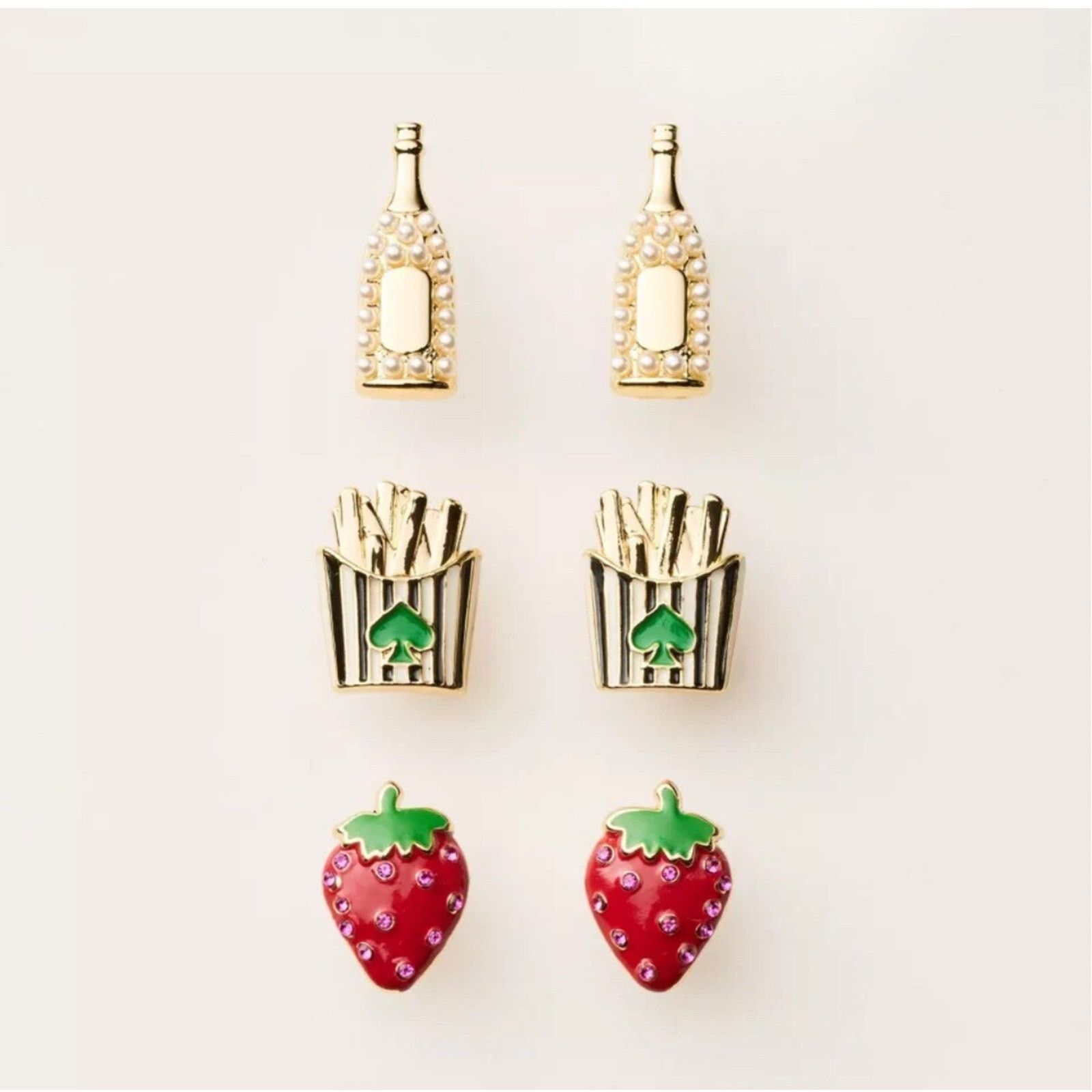 Kate Spade NEW Kate Spade x Target Stud Earrings 3 Pairs Size ONE SIZE - 3 Thumbnail