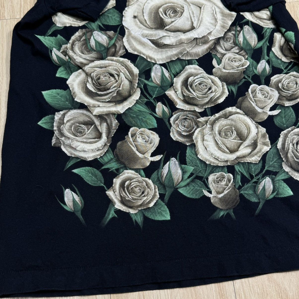 Vintage Vintage single stitch full art print Roses Size S / US 4 / IT 40 - 3 Thumbnail