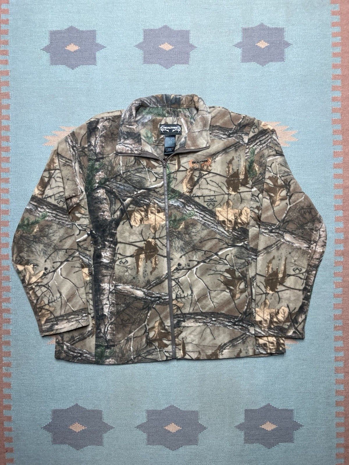 Vintage Vtg realtree camo fleece jacket soft camouflage hunting XL Size US XL / EU 56 / 4 - 1 Thumbnail