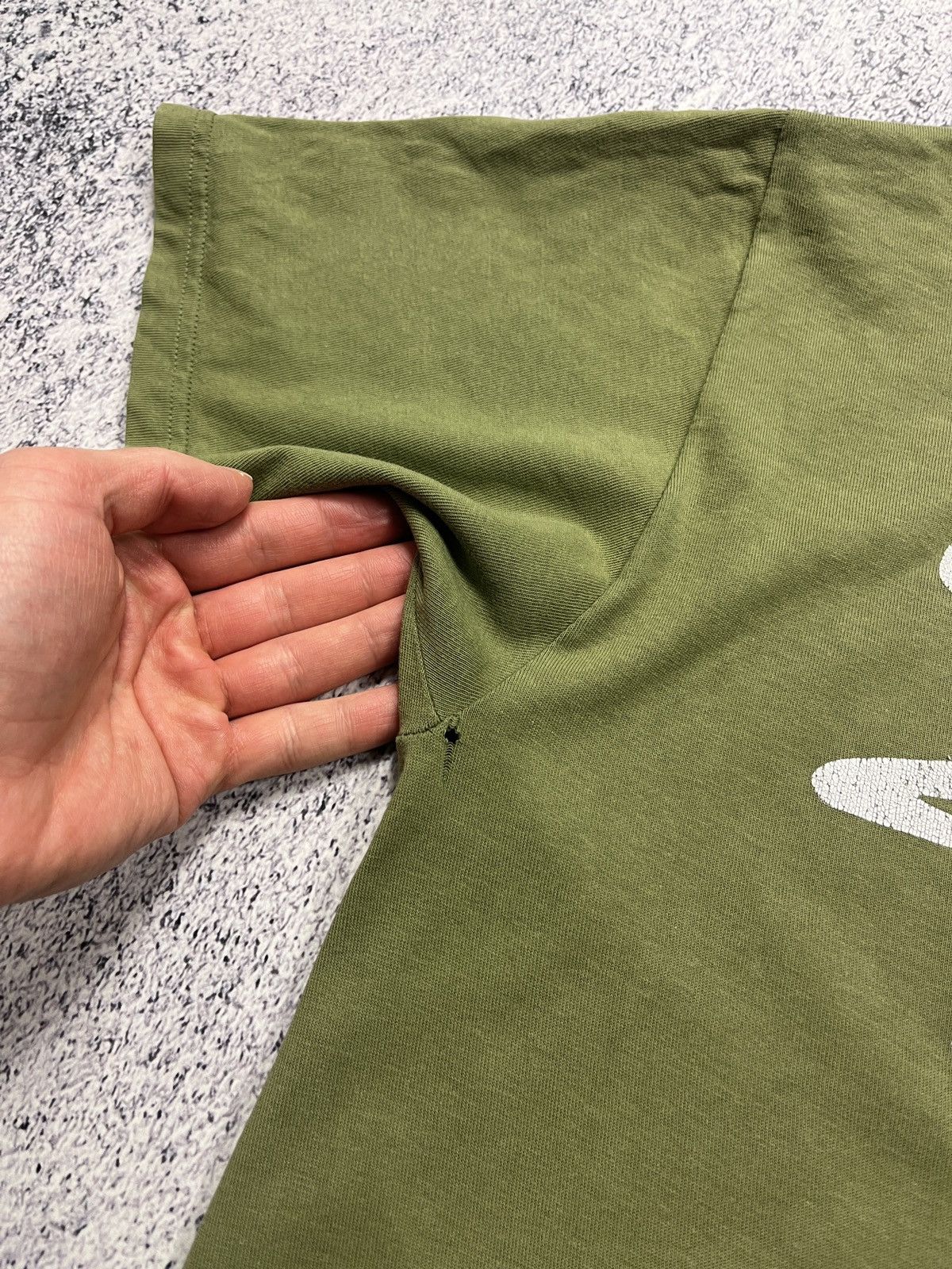 Stussy × Vintage Stussy 00s Graphic Vintage Big Logo Green T-shirt Y2k Size US M / EU 48-50 / 2 - 7 Thumbnail