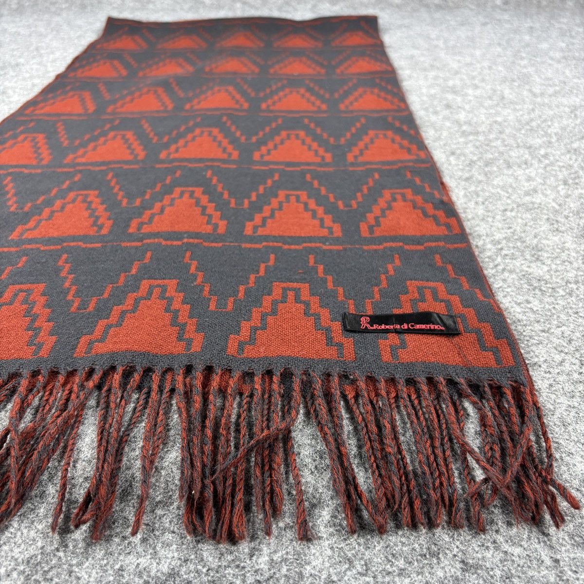 Roberta di Camerino × Vintage Roberta Di Camerino Scarf # D723 # Muffler # Neckwear Size ONE SIZE - 10 Thumbnail