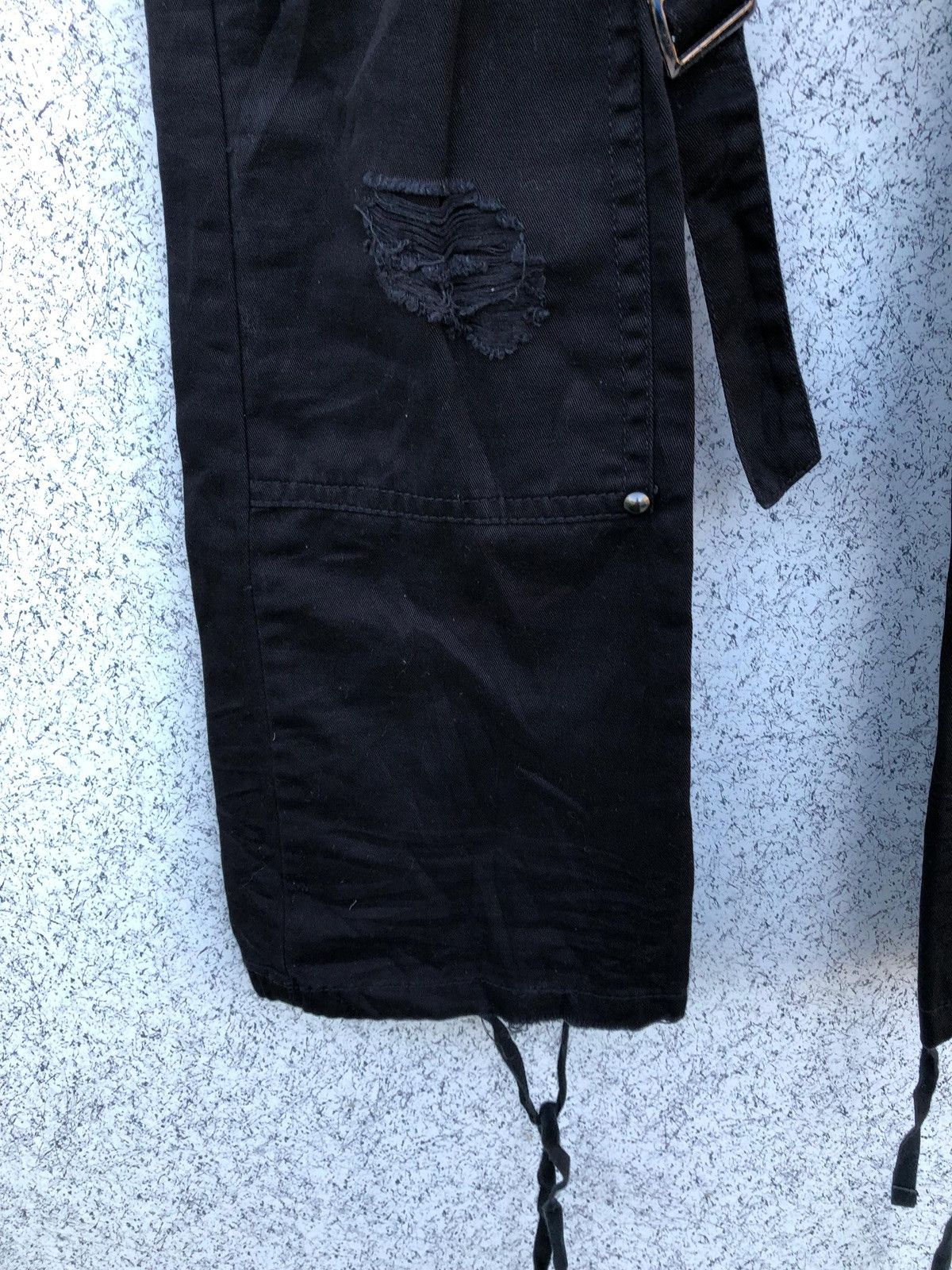 If Six Was Nine × Japanese Brand × Le Grande Bleu (L.G.B.) Midas Seditioneries Punk Bondage Pants Size US 30 / EU 46 - 5 Thumbnail