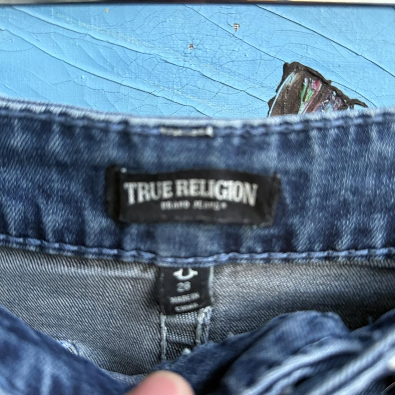 True Religion True Religion Vintage y2k Jeans Denim Cargo Wide Leg Size US 30 / EU 46 - 5 Thumbnail