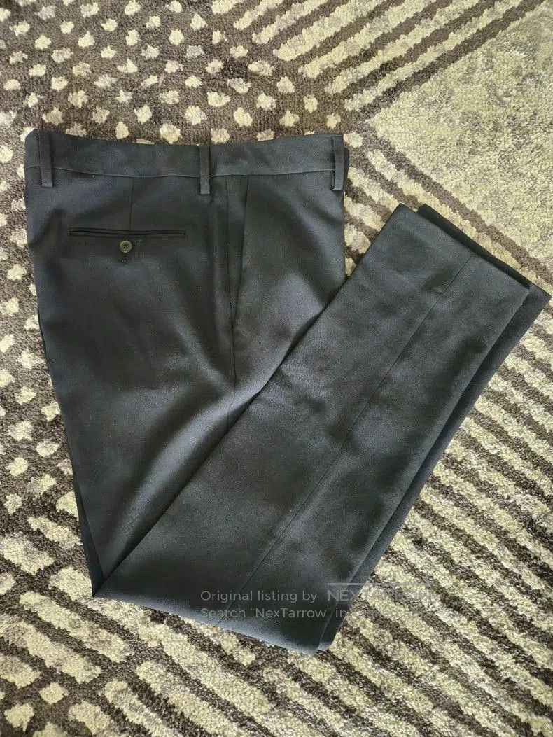 Hedi Slimane Saint Laurent Paris 2013FW Runway Zip Trousers. Size US 36 / EU 52 - 3 Thumbnail