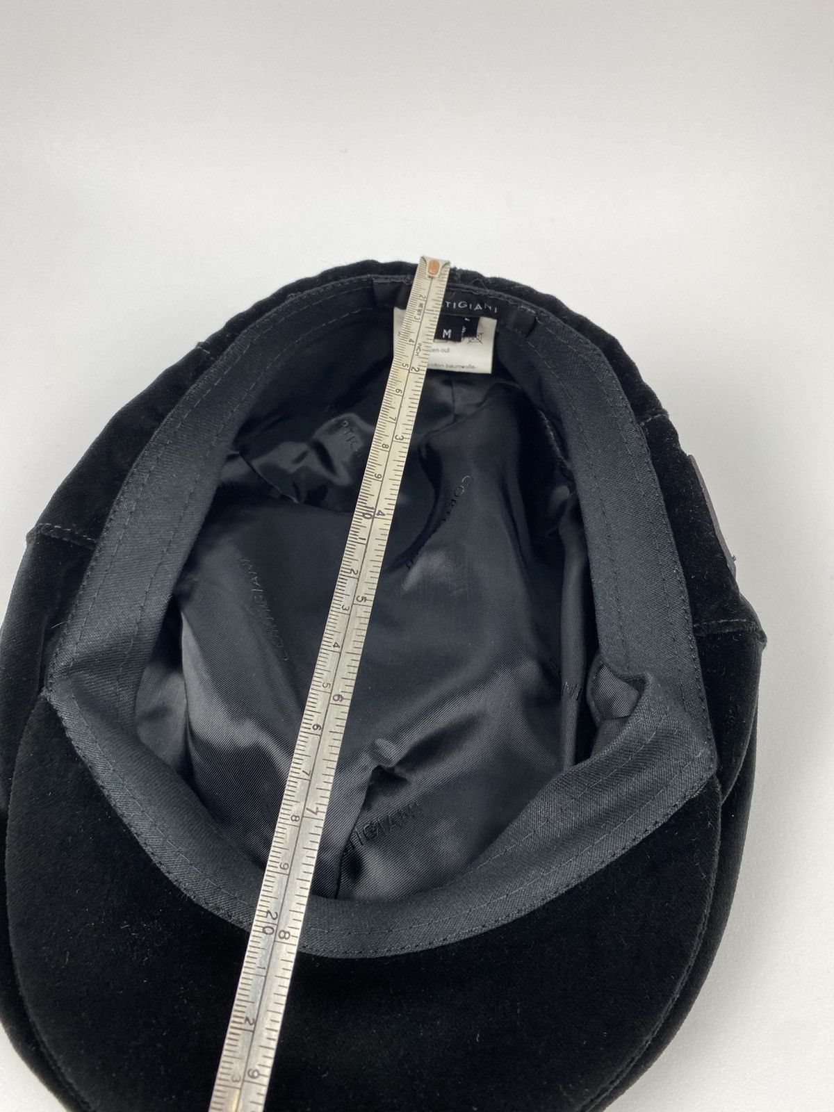 Cortigiani Cortigiani Velour Cap Flat Hat Driver Cotton size M Italy Size ONE SIZE - 15 Thumbnail