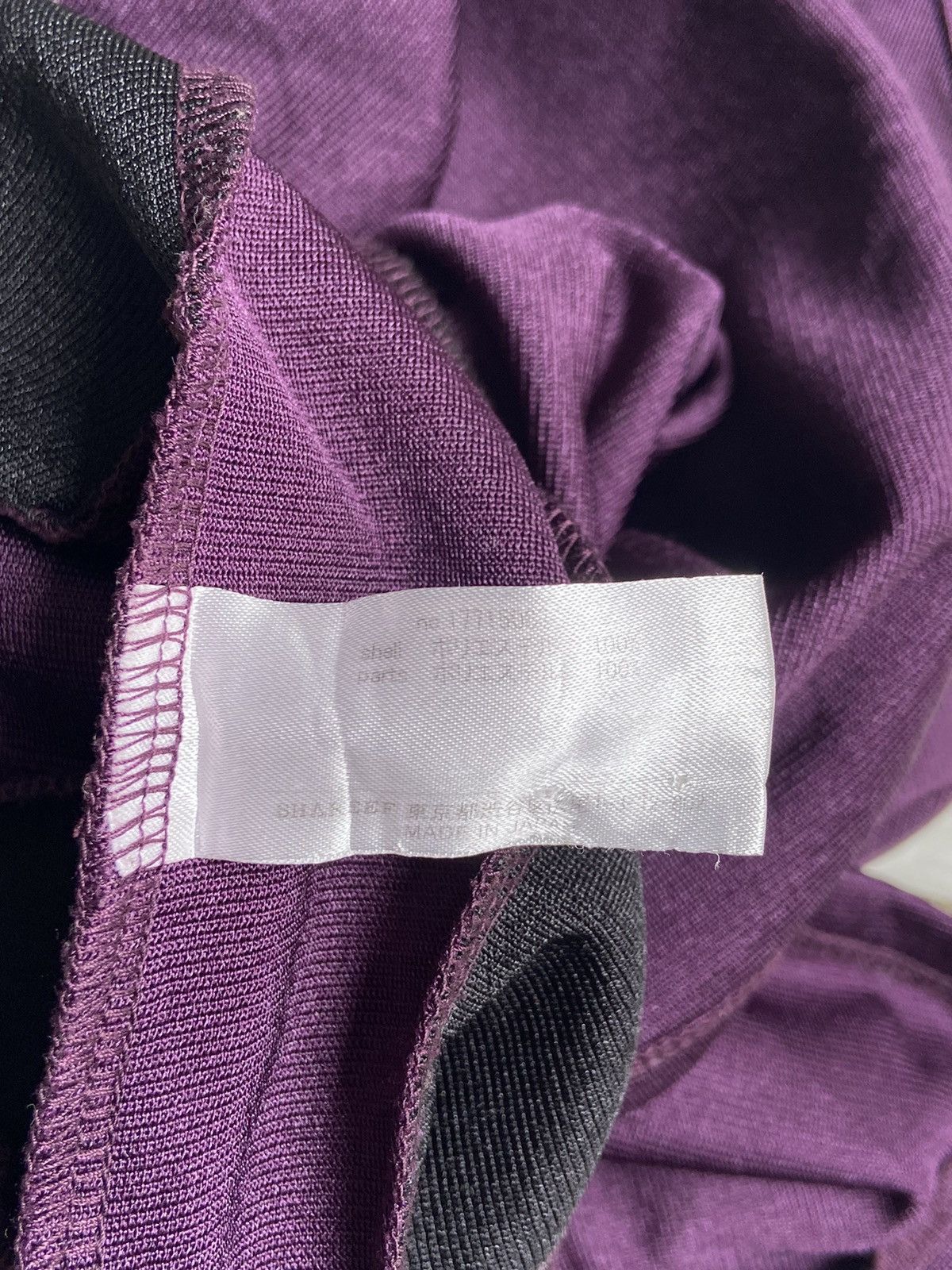 Designer × Japanese Brand × SHAREEF SHAREEF Purple Sleeveless T-shirt Size US M / EU 48-50 / 2 - 11 Thumbnail
