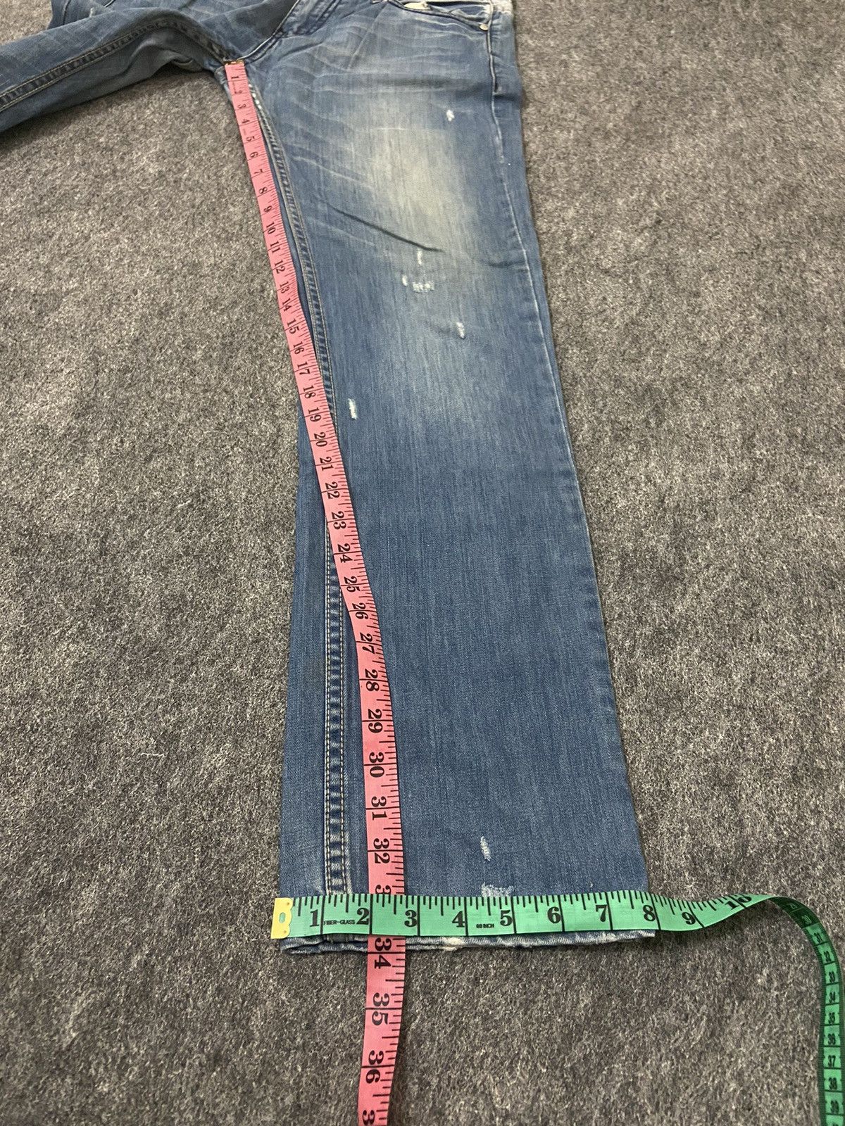 Levi's Vintage Clothing Levi’s denim pants 522 desetresed vintage Size US 34 / EU 50 - 18 Thumbnail