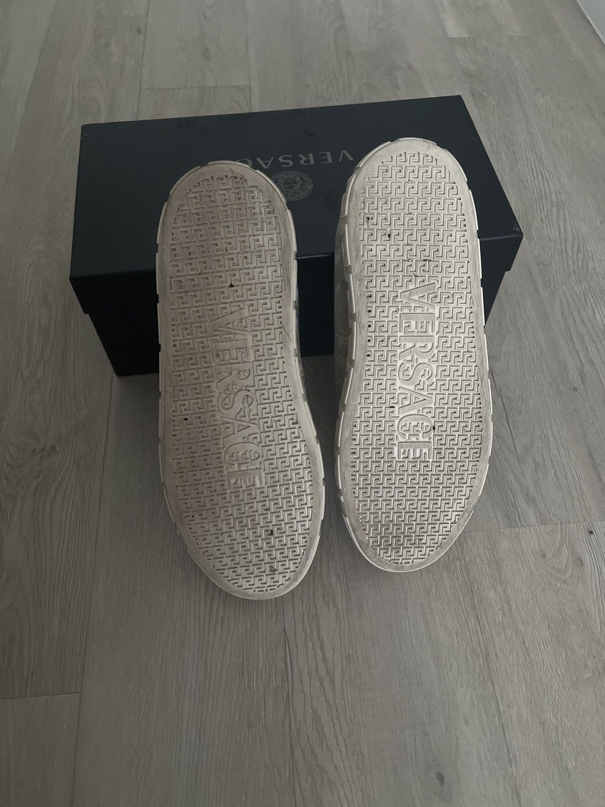 Versace Barocco Greca Sneakers Size US 11 / EU 44 - 4 Thumbnail