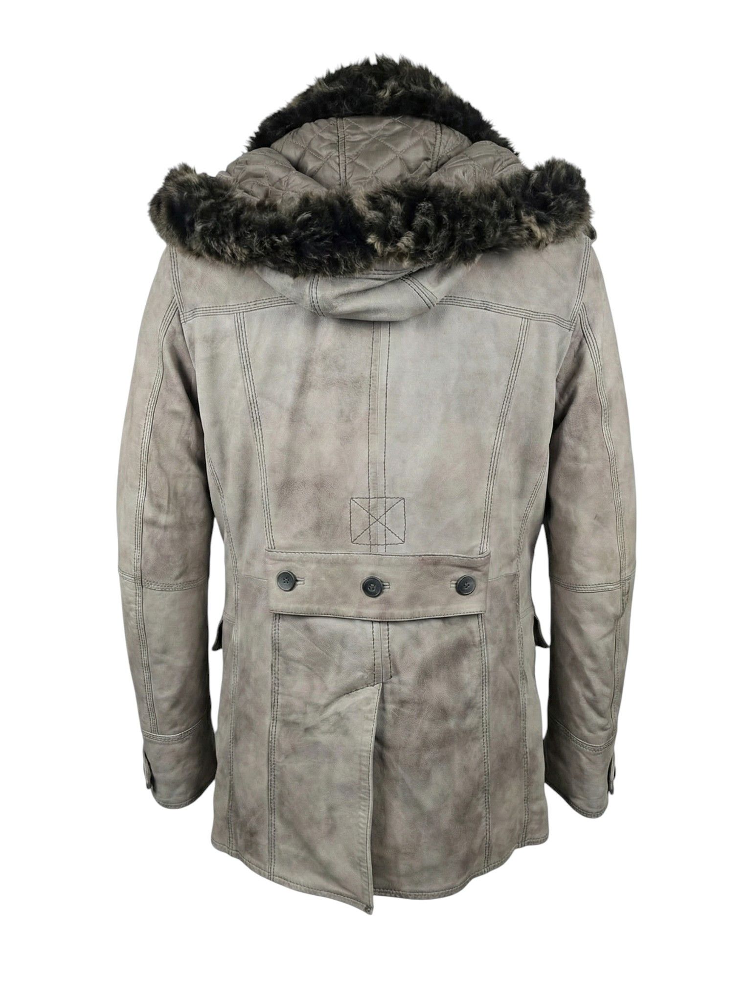 Dolce & Gabbana SHEARLING LEATHER HEAVY COAT Size US L / EU 52-54 / 3 - 2 Thumbnail