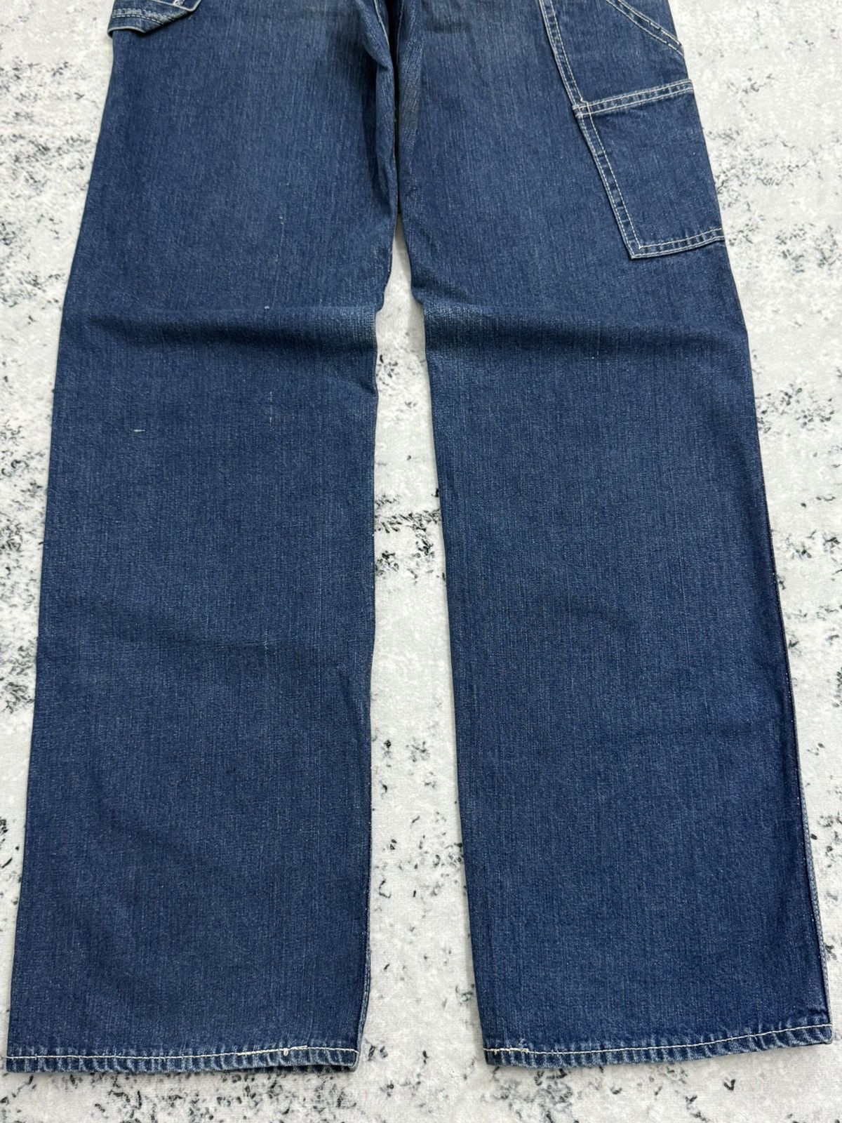 Vintage Vintage Japan BIG JOHN Carpenter World Workers Denim Size US 26 / EU 42 - 13 Thumbnail