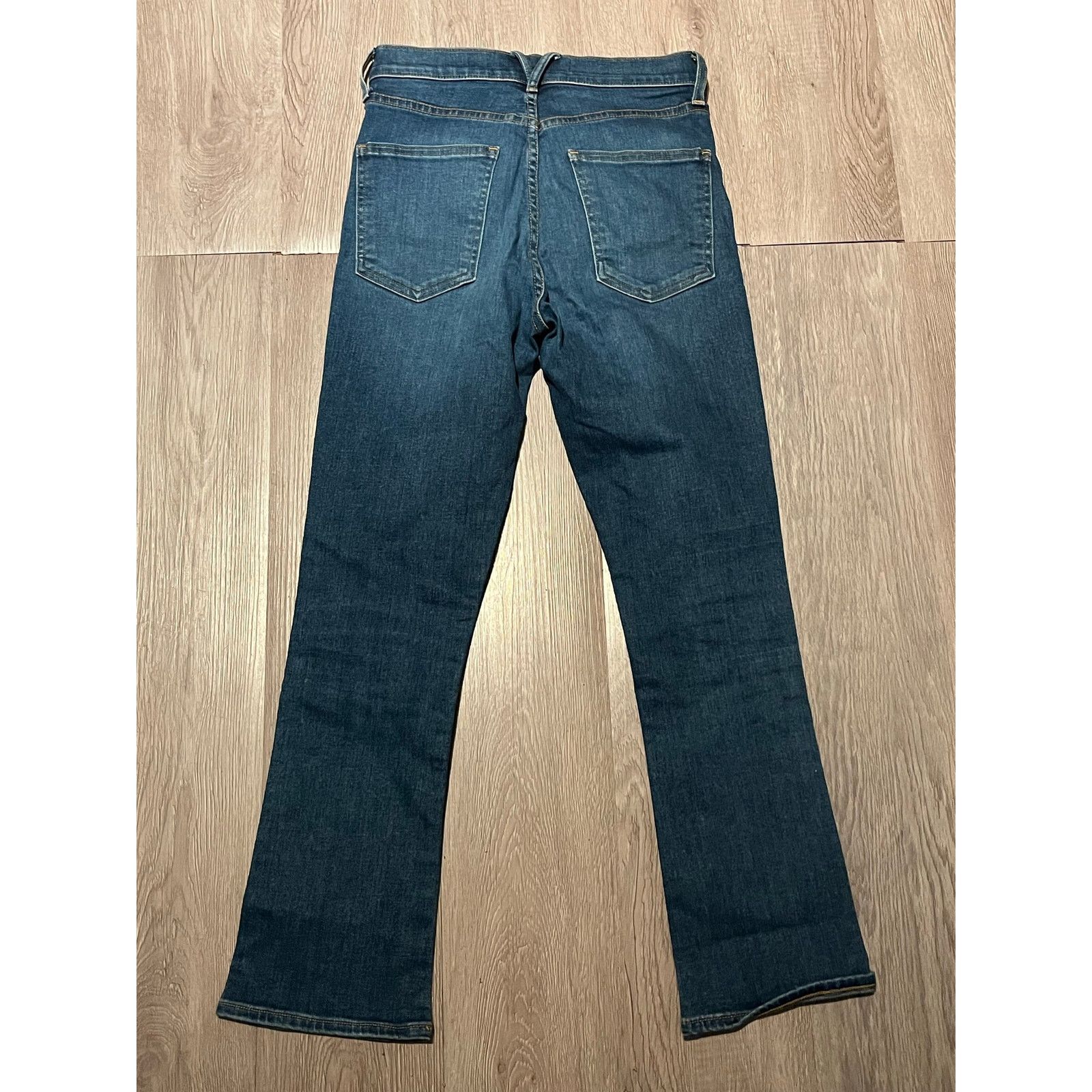 Veronica Beard Veronica Beard - Carly high-rise kick-flare jeans / 28 /blue Size 28" / US 6 / IT 42 - 4 Thumbnail