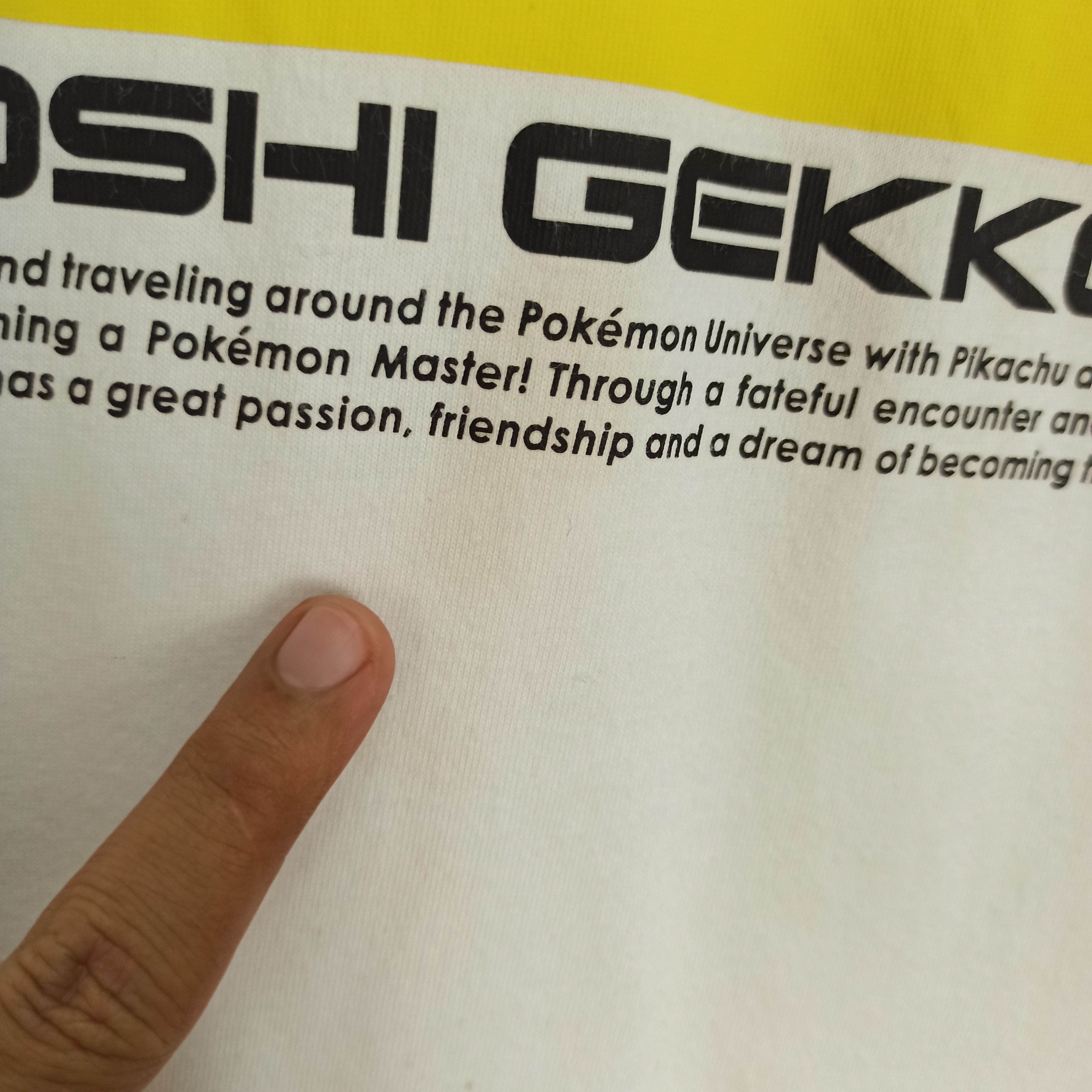 Pokemon × Uniqlo Movie Pokémon x Uniqlo Promo T-shirt Size US L / EU 52-54 / 3 - 4 Thumbnail