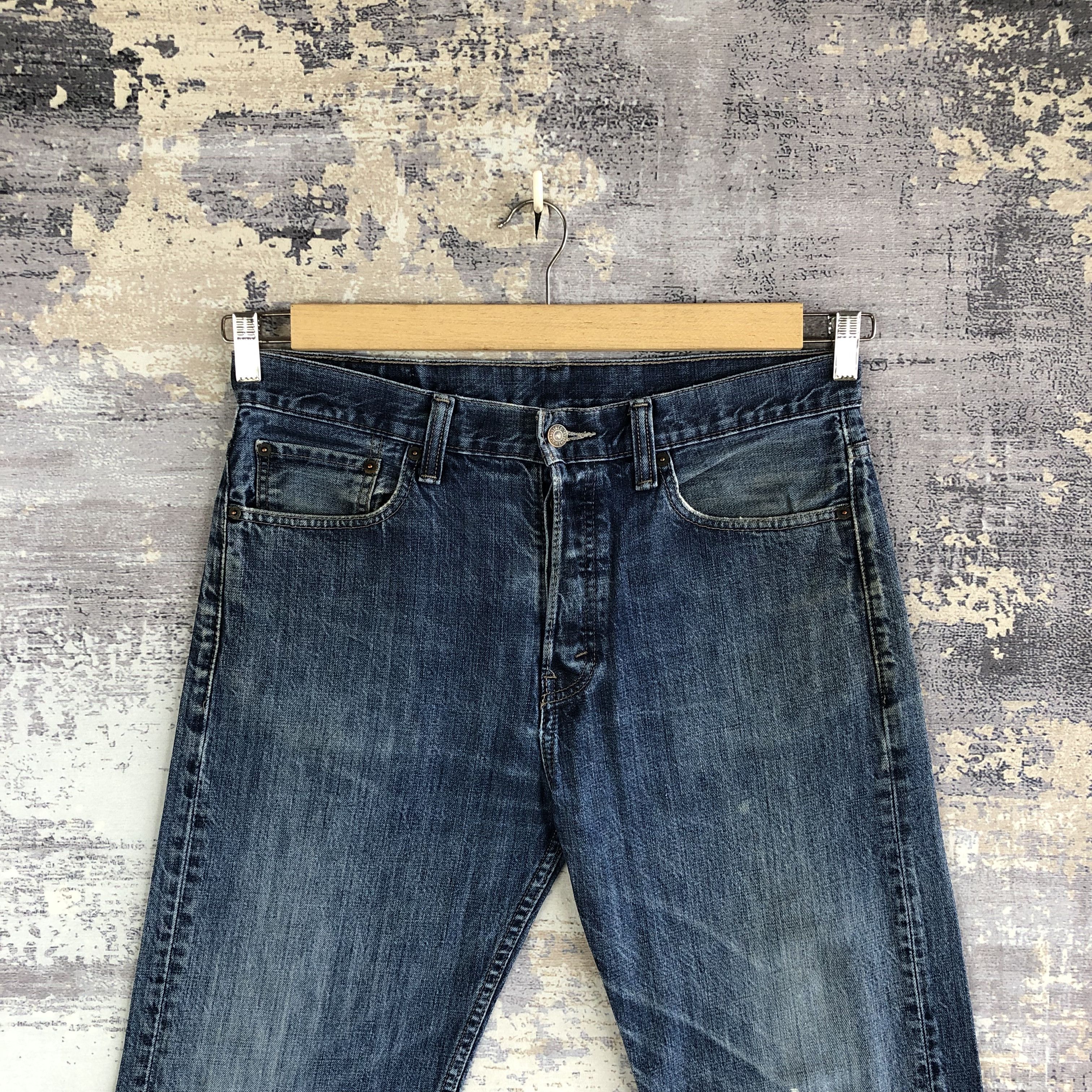 Levi's Vintage Levis Jeans Levi's Blue Wash Denim Pants Size US 34 / EU 50 - 3 Thumbnail